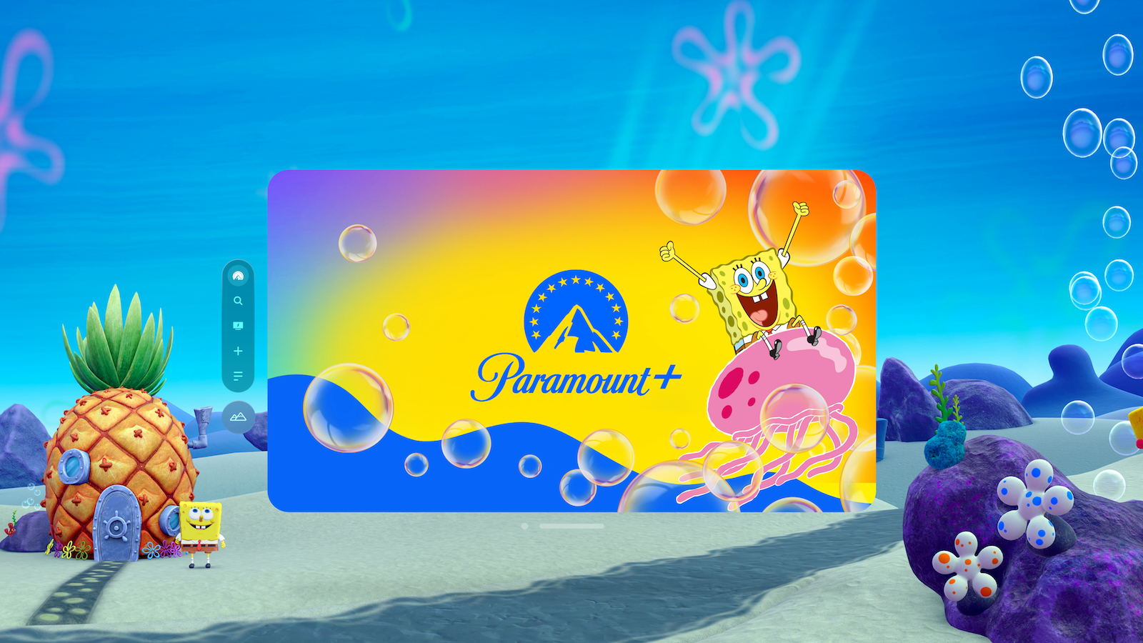 SpongeBob SquarePants Environment Now Available in Paramount+ App on Apple Vision Pro
