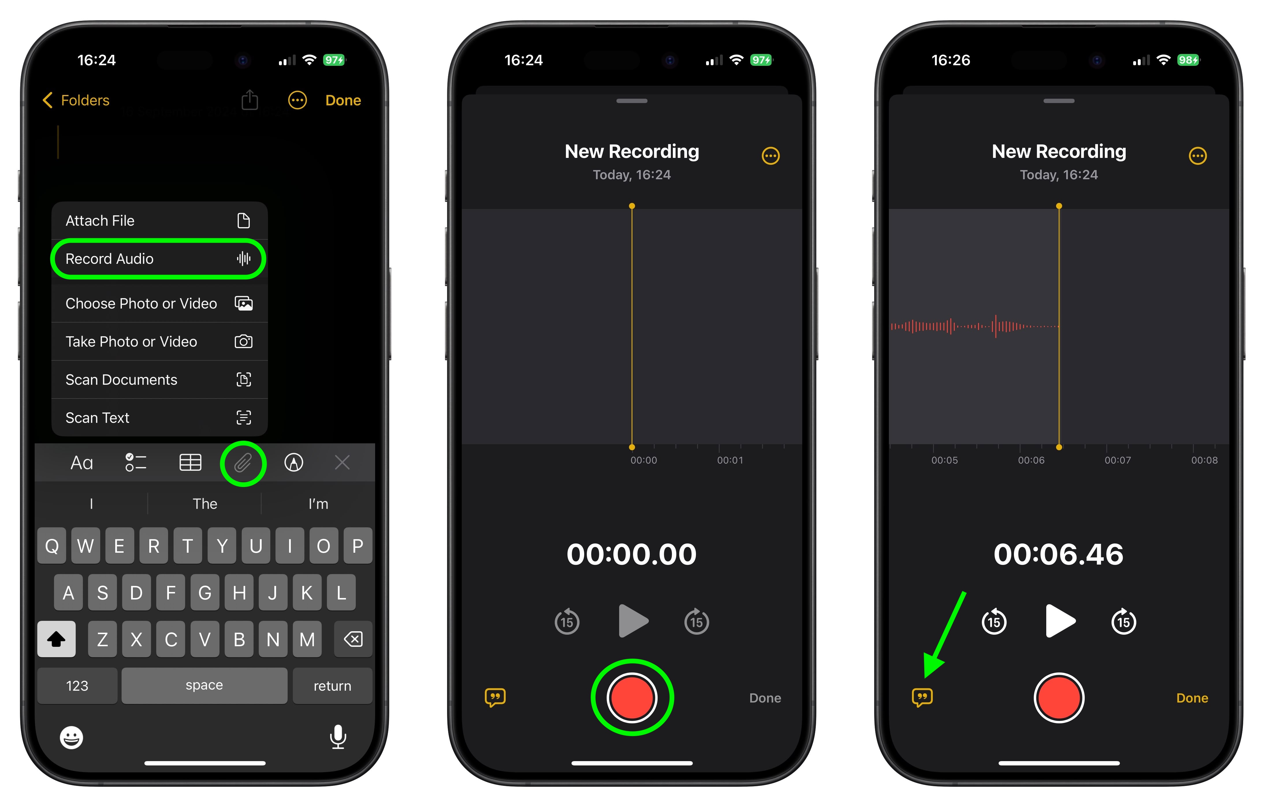 iOS 18: Recording Audio With Transcripts in Notes | MacRumors Forums