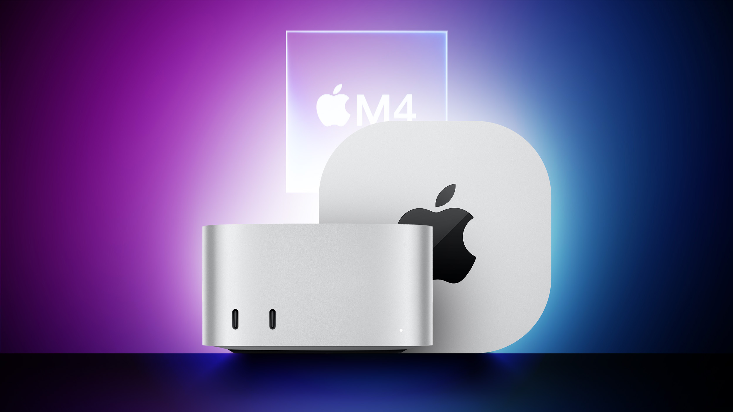 M4 Mac mini Ortho Silver Cooler