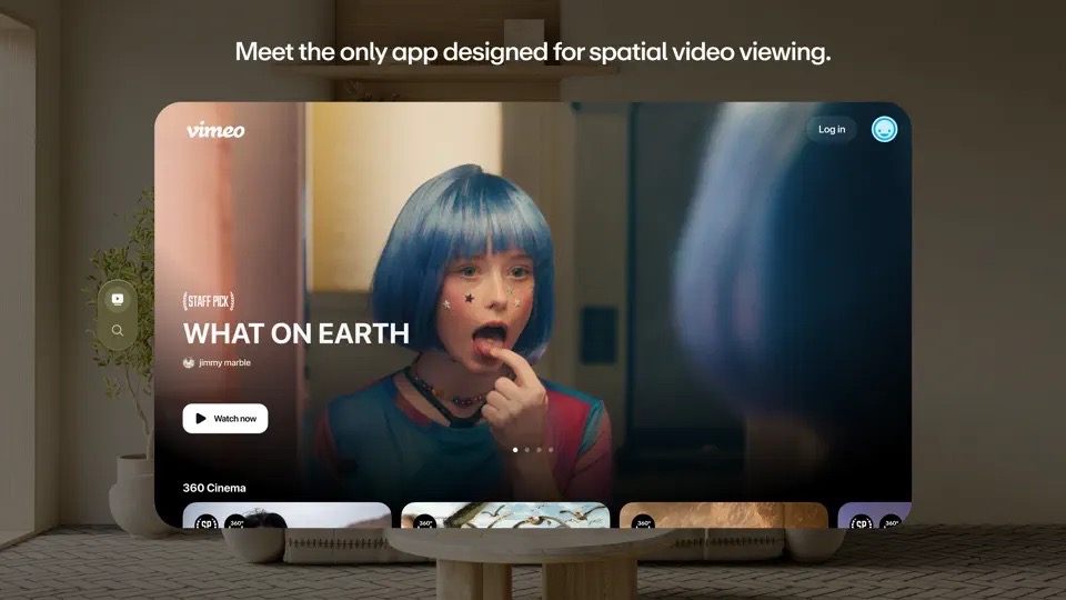 Vimeo Releases Vision Pro App With Spatial Video Support After YouTube Shuns Apple’s Headset