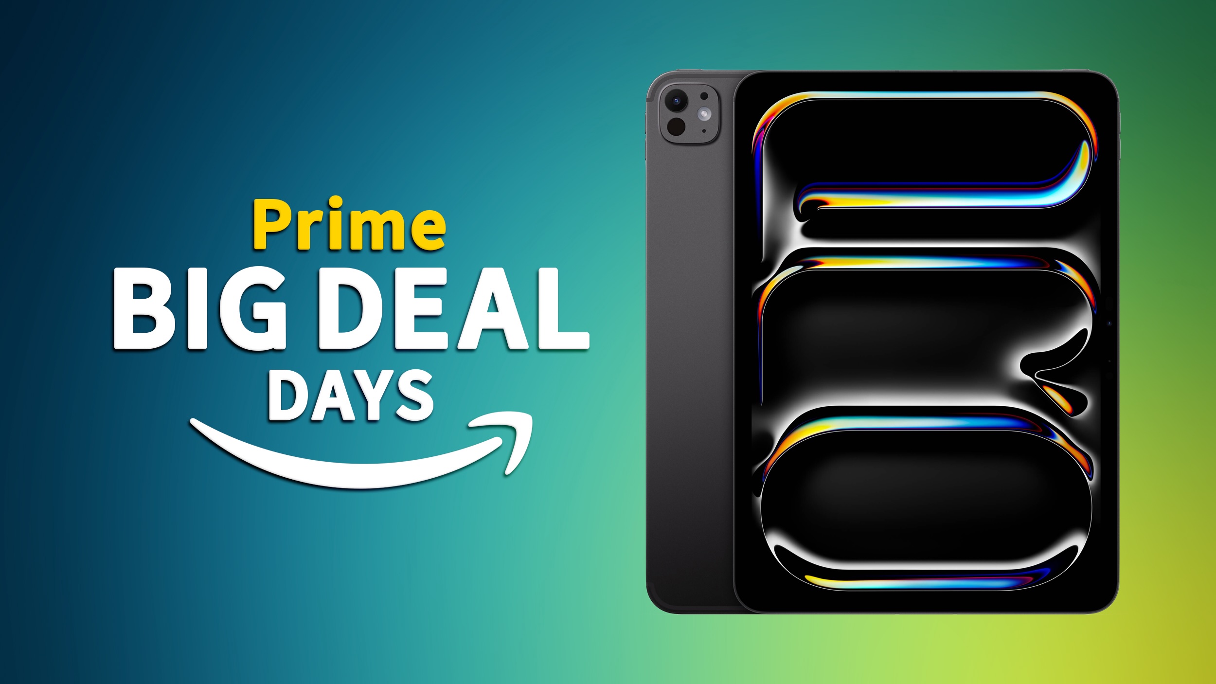 Amazon Discounts M4 iPad Pro Models to All-Time Low Prices for Prime Day, Starting at $849