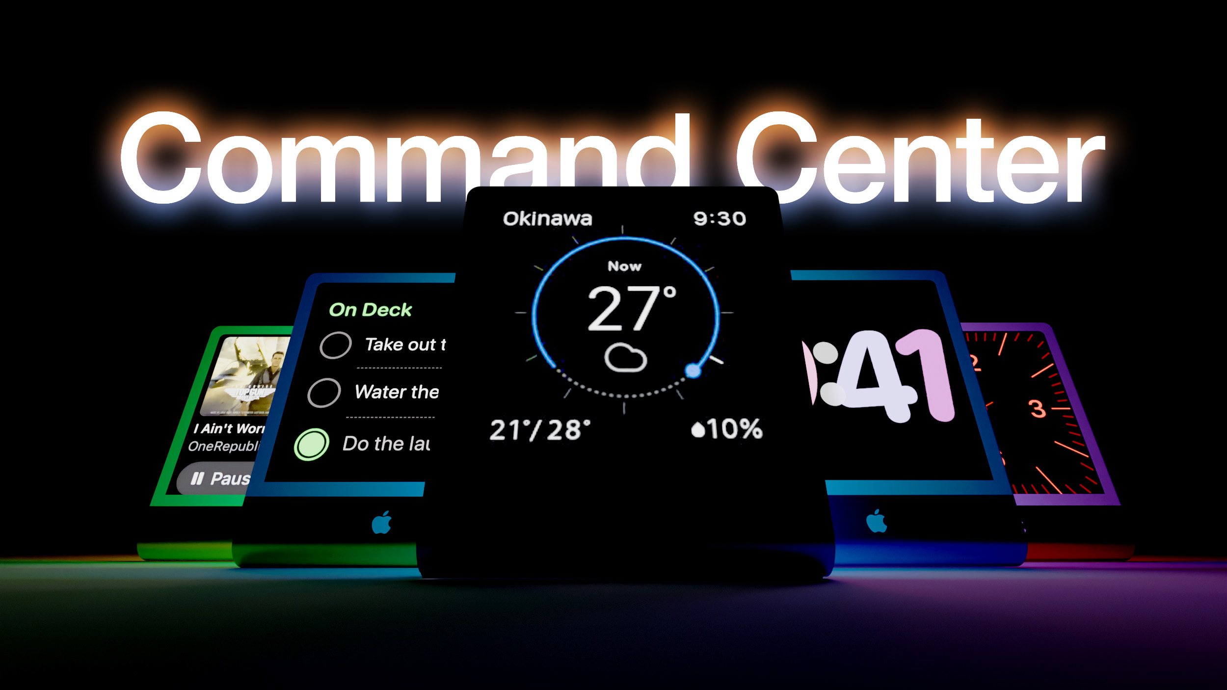 Apple AI Command Center Concept Mock 4