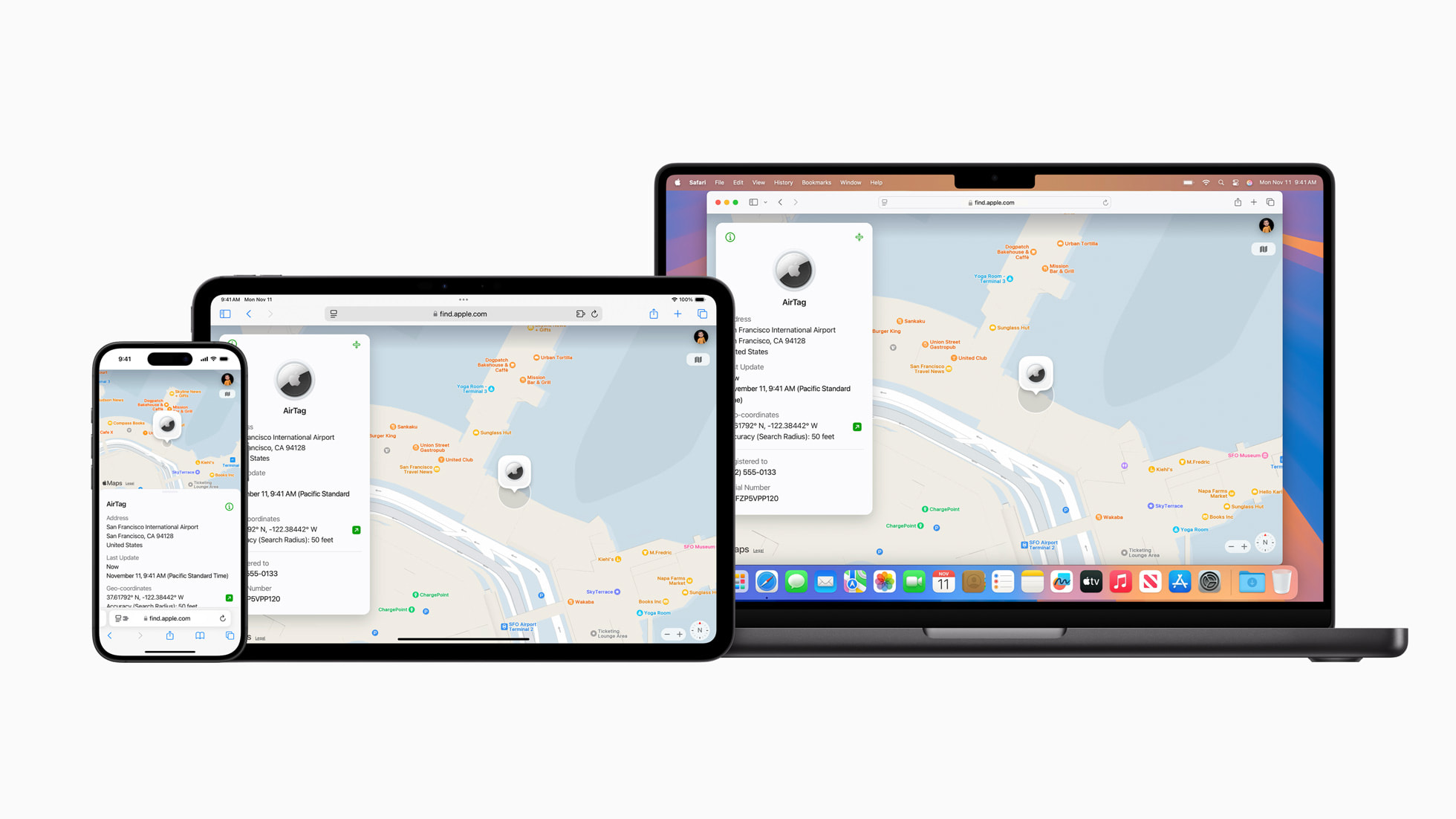 Apple Share Item Location iPhone iPad Mac