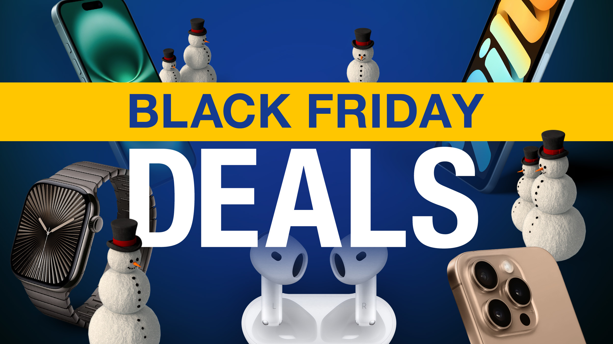 The Best 50+ Black Friday Apple Deals on AirPods, iPads, MacBooks, and More