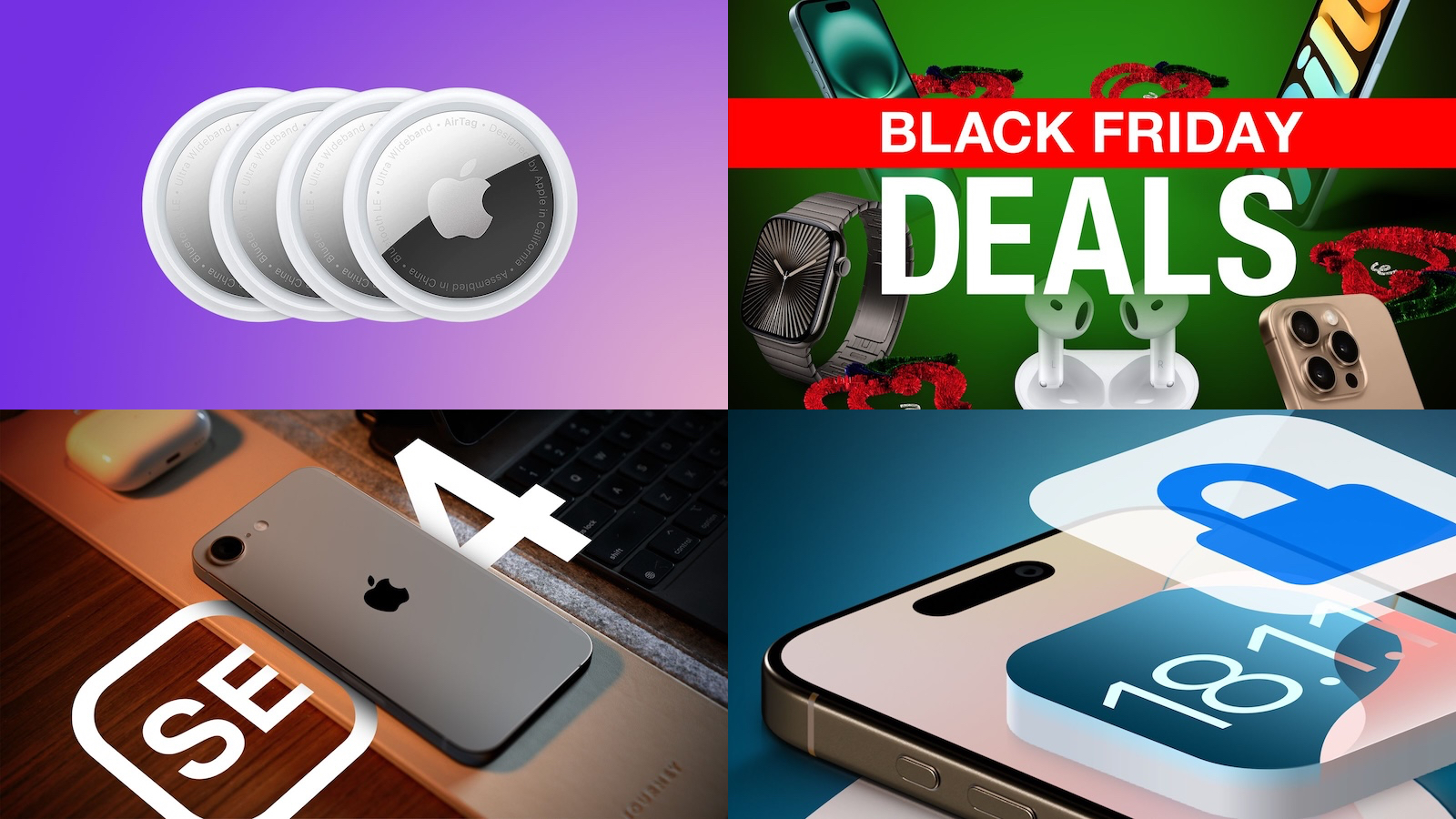 Top Stories: AirTag 2 Rumors, Black Friday Deals, and More