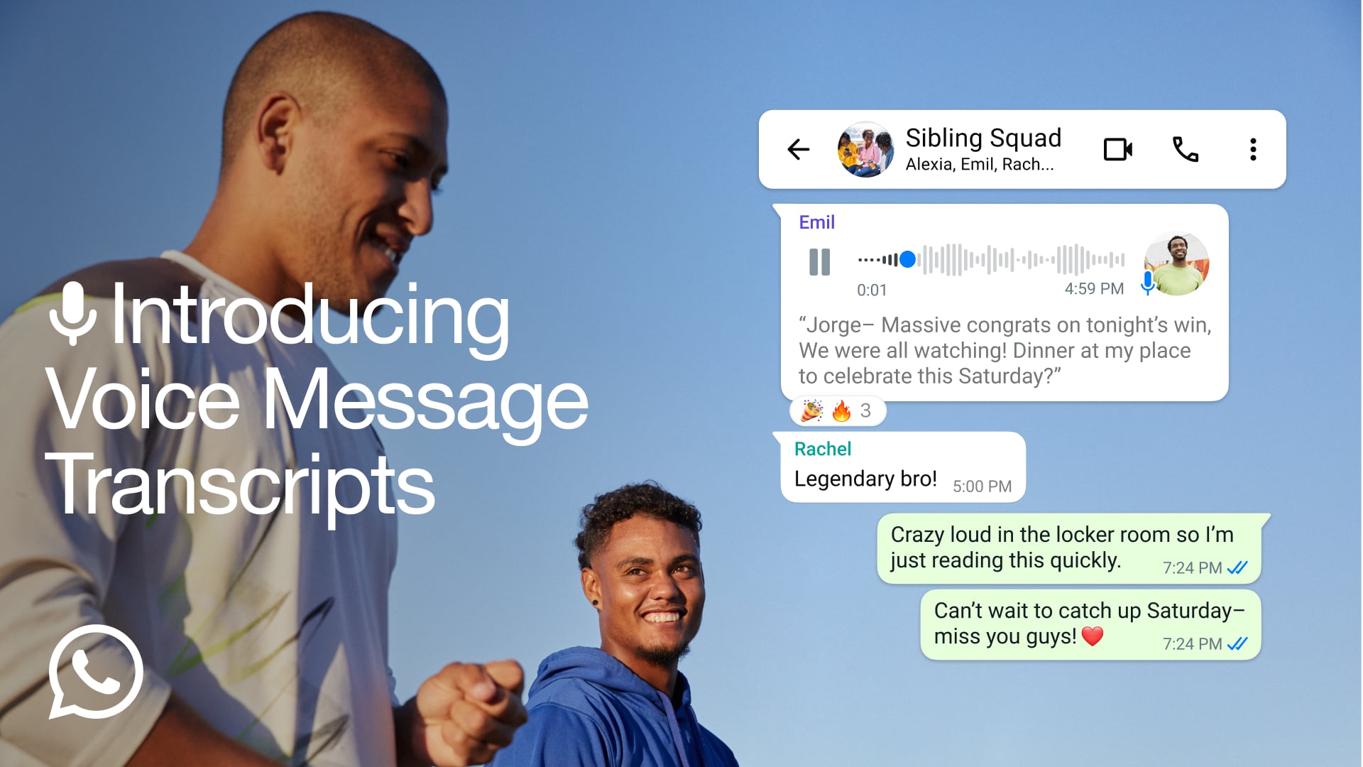 WhatsApp Gains Voice Message Transcripts