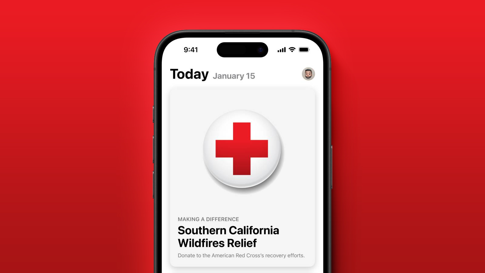 Apple Makes It Easy to Donate to Red Cross's LA Wildfire Relief Efforts