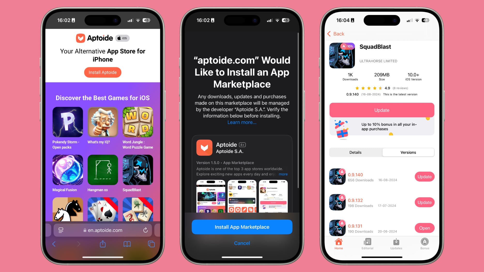 Aptoide Alternative App Store Launches in the EU With Access to Older Versions of Games