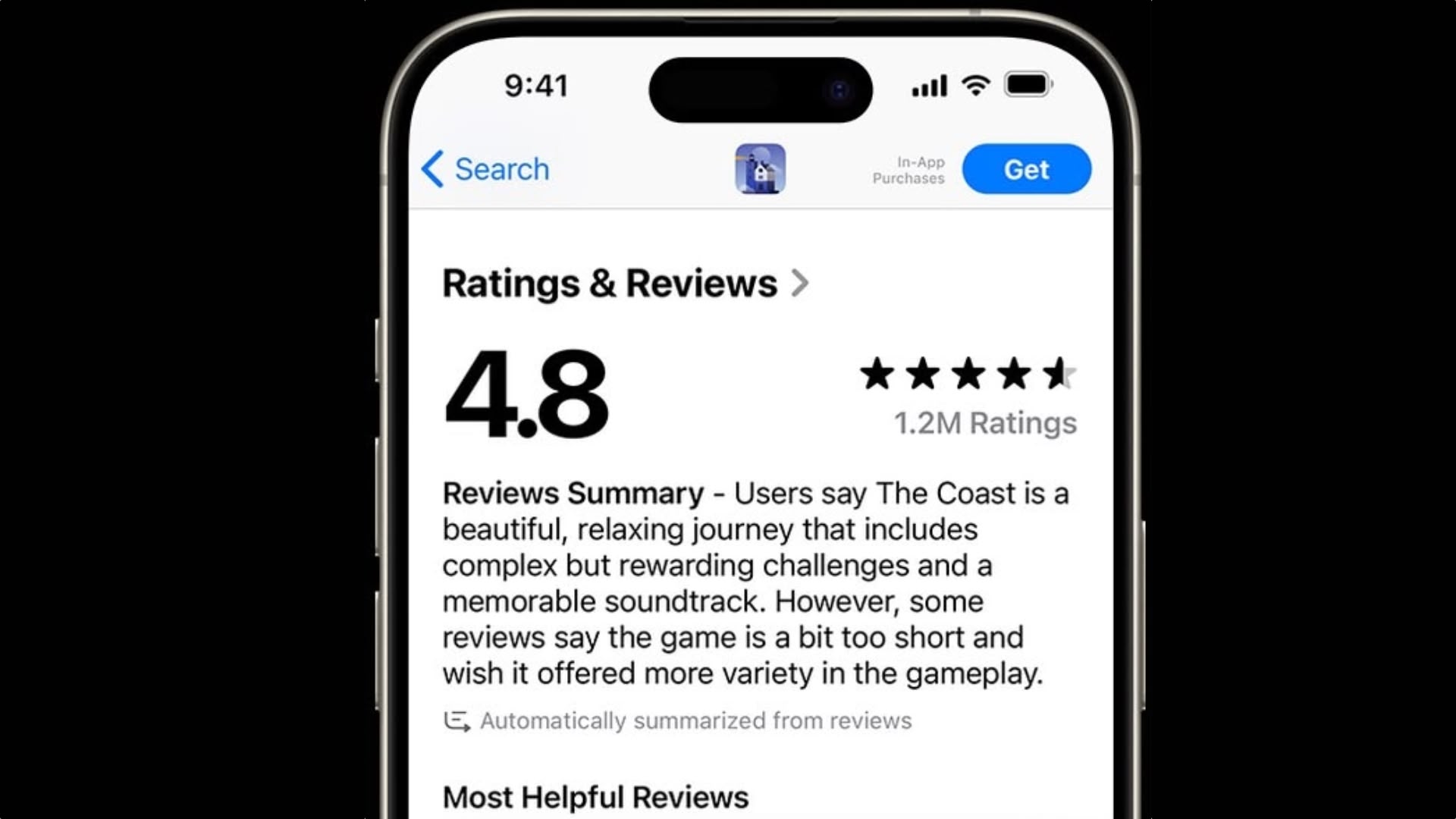 iOS 18.4 to Include AI-Generated Review Summaries in App Store