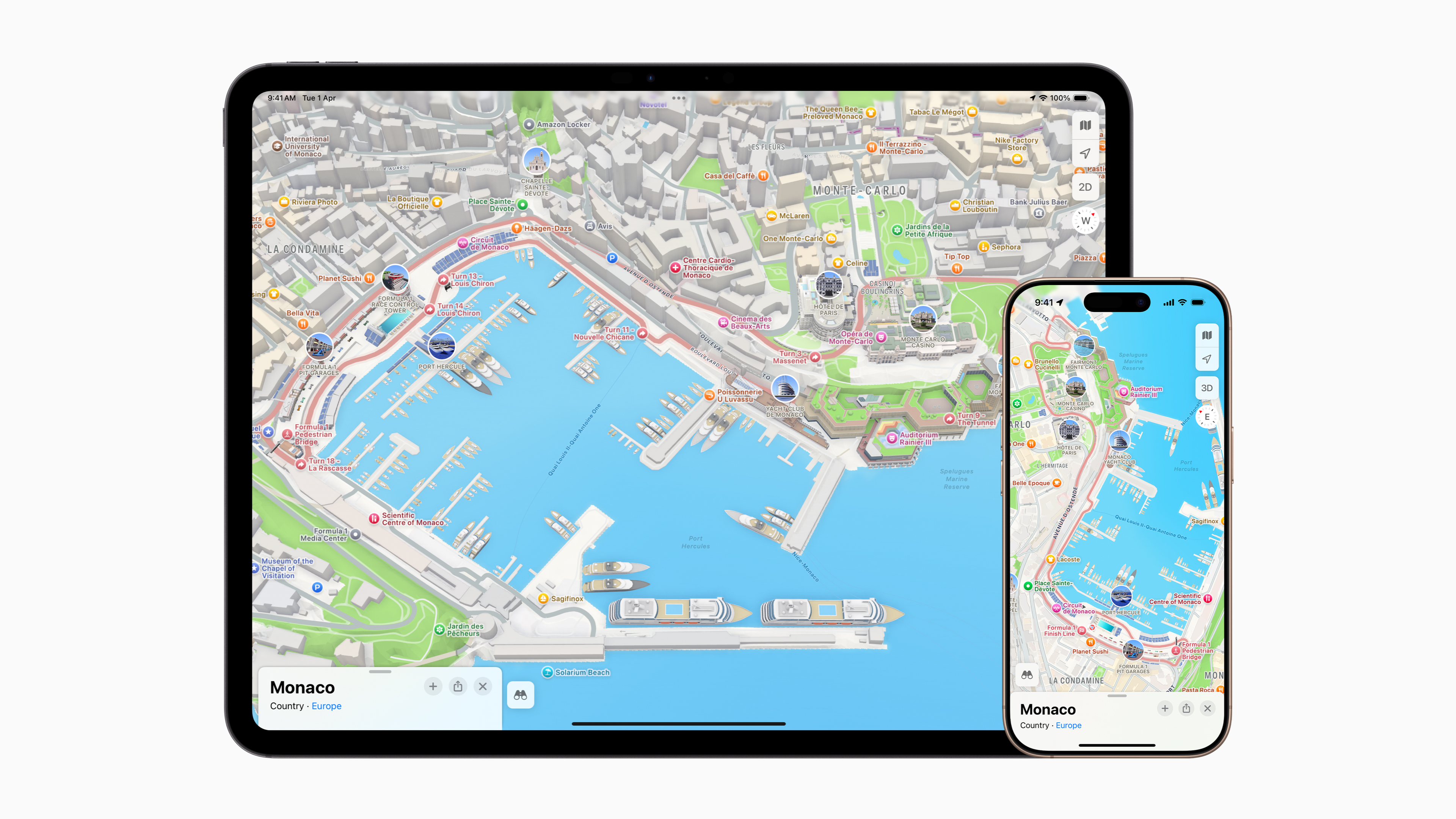 Apple Maps to Feature Custom City Experience for Formula 1 Grand Prix