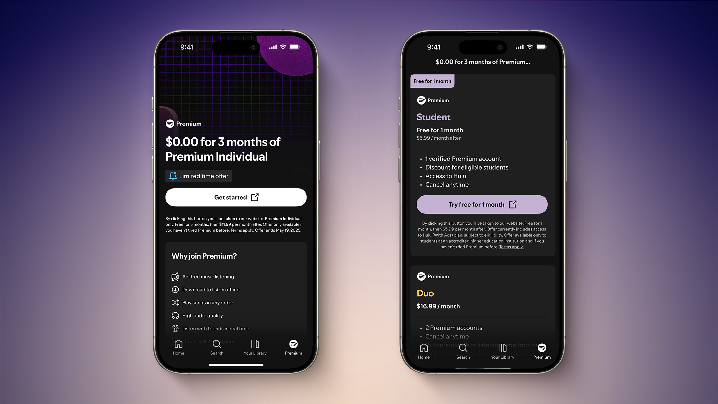 Spotify Updates iPhone App With Out-of-App Payment Options in U.S.