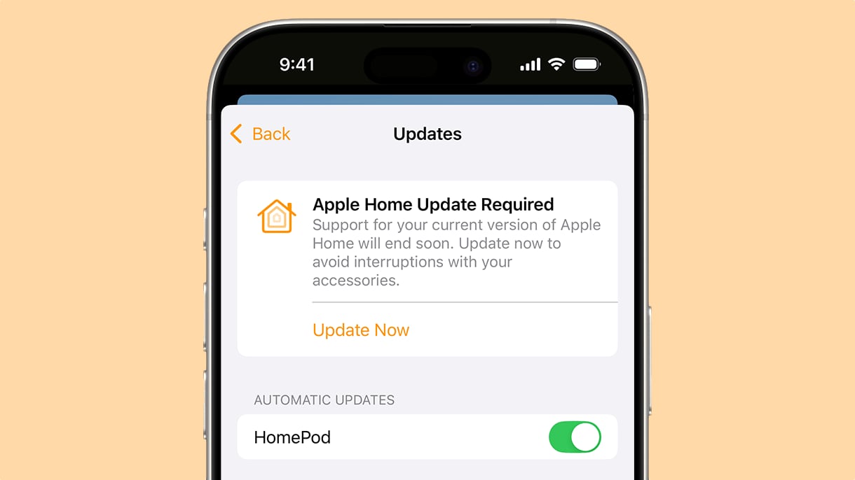 PSA: Apple Ending Support for Old HomeKit Architecture in Fall 2025, Upgrade Before Then