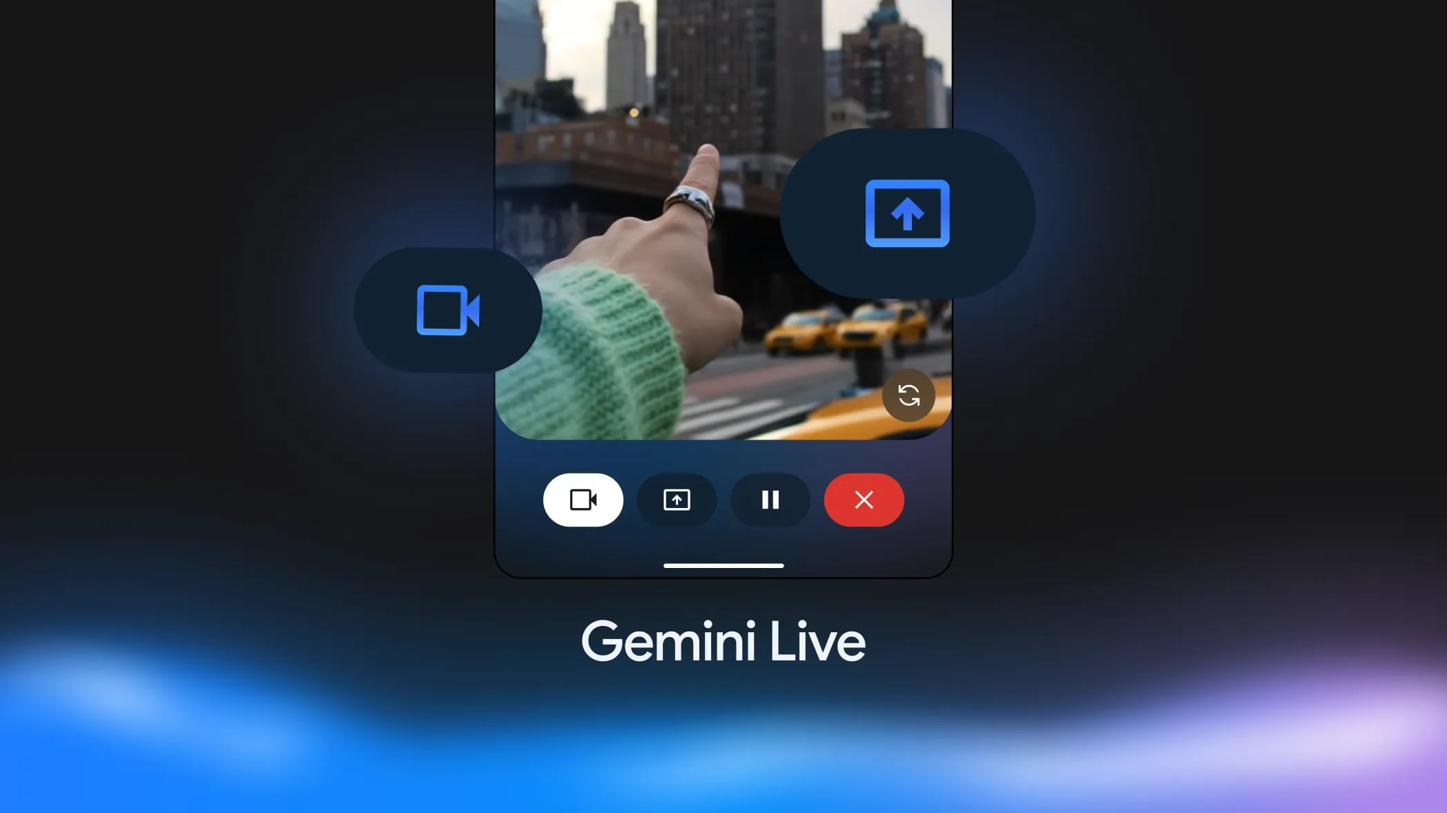 Gemini App for iOS Gets Live View Feature for Real-Time Visual Help