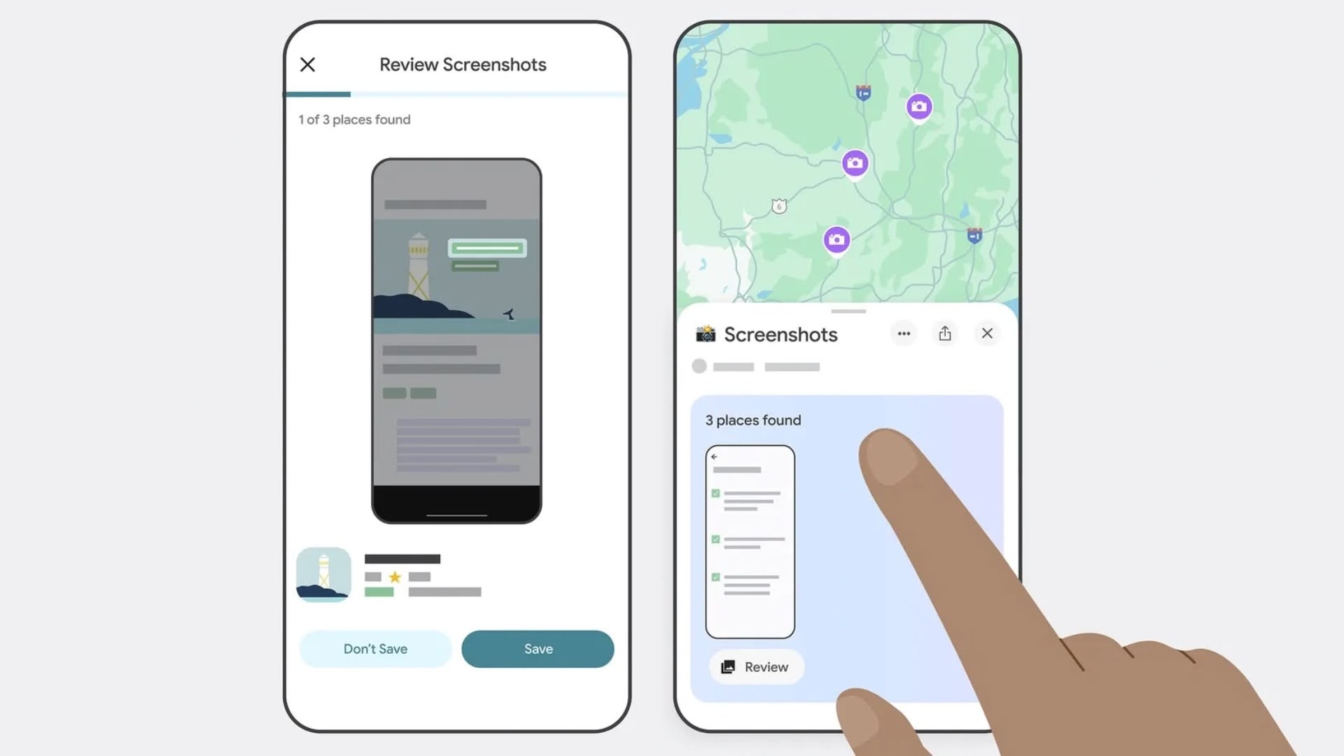 Google Maps Can Now Scan Your iPhone Screenshots for Places