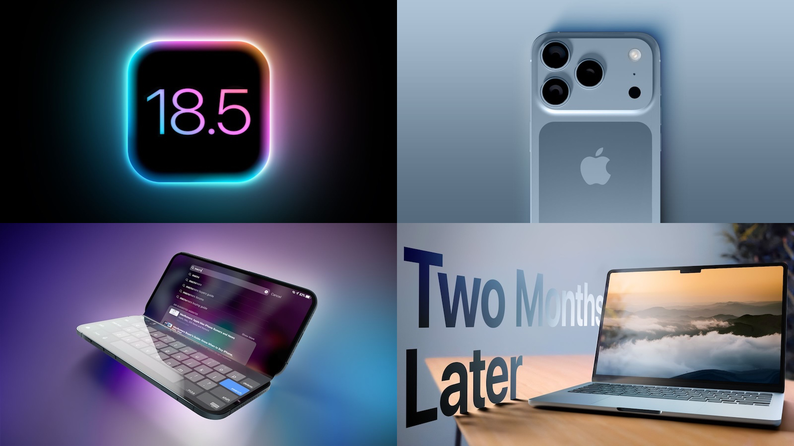 Top Stories: iOS 18.5 Release Imminent, iPhone Rumors for 2025 and Beyond, and More