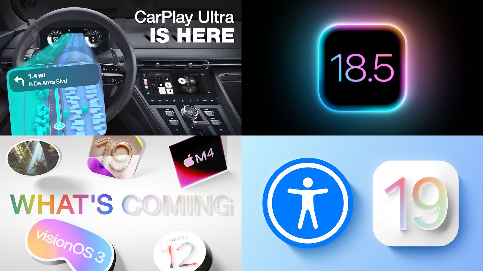 Top Stories: CarPlay Ultra Debuts, iOS 18.5 Released, and More