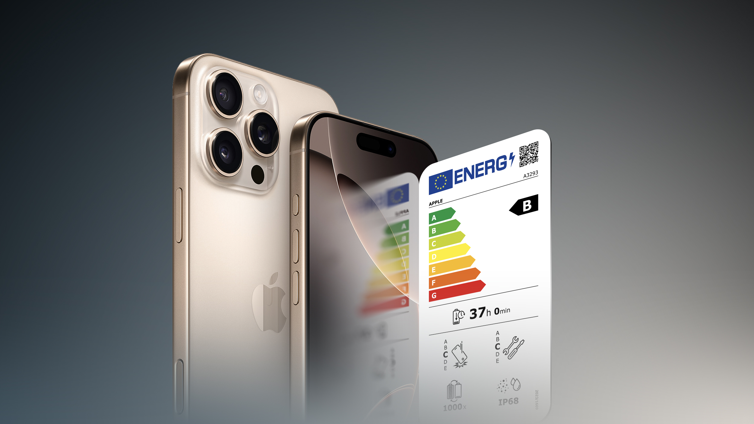 Apple Adds Energy and Battery Labels to iPhone and iPad Pages in EU