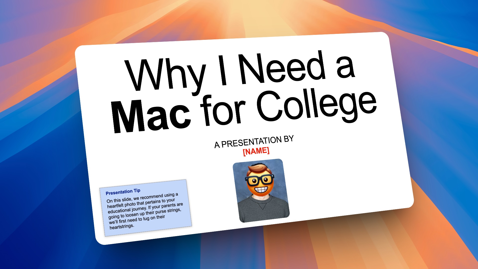 Apple Shares PowerPoint Presentation That Can Help Convince Your Parents to Buy You a Mac