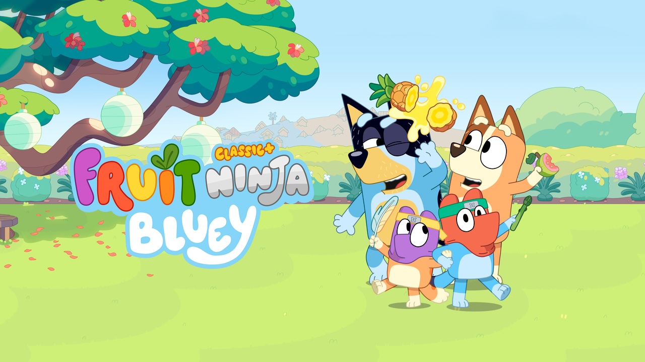 Apple Arcade Game Fruit Ninja Launches Limited-Time Bluey Events