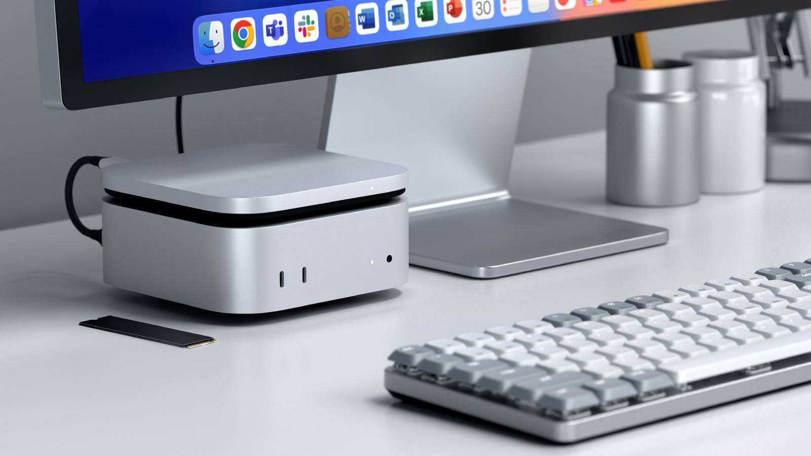 Satechi’s New Accessory Lets You Add Up to 8TB of Storage to Mac Mini