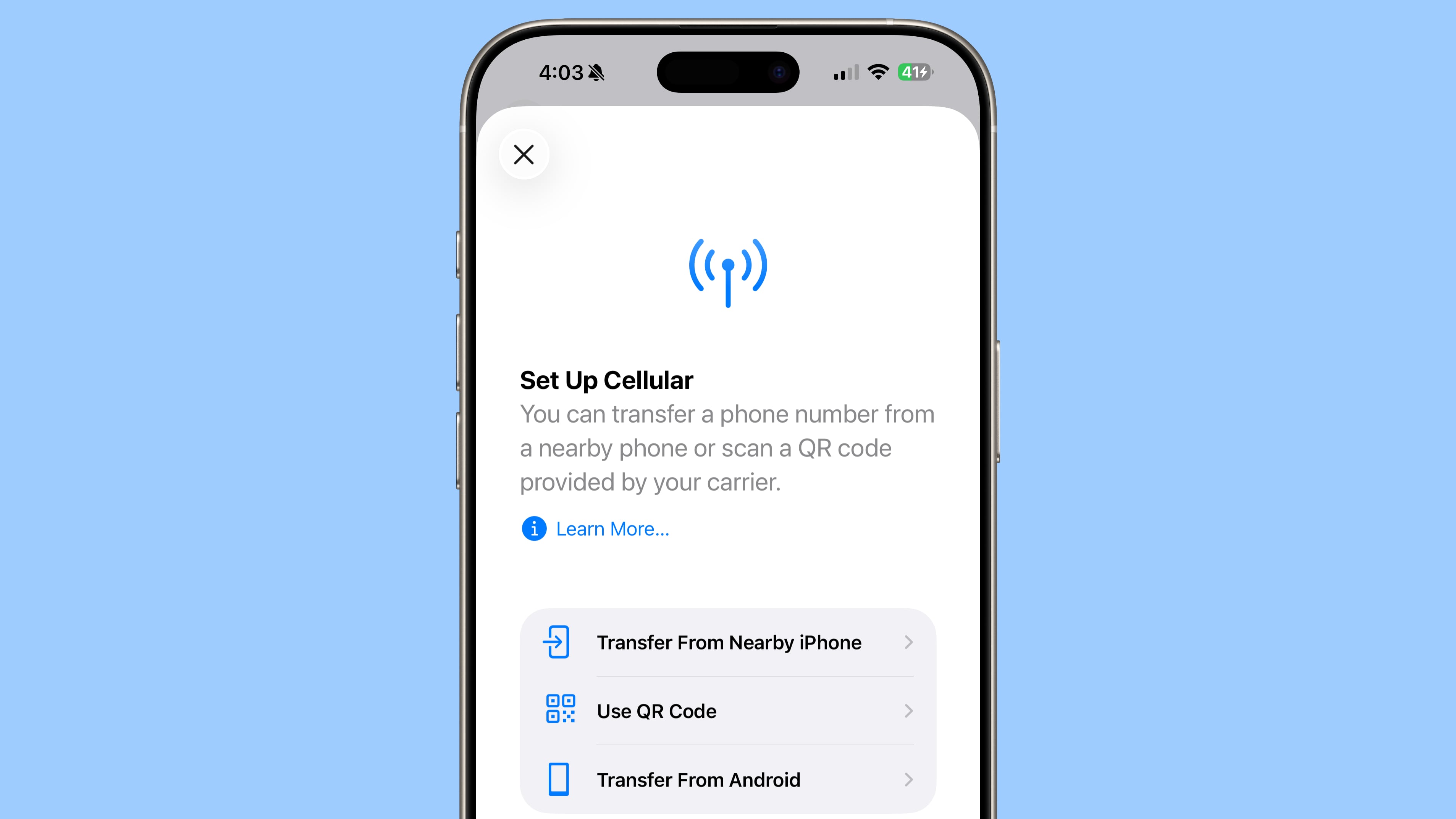 iOS 26 Adds Support for Transferring an eSIM to and From Android