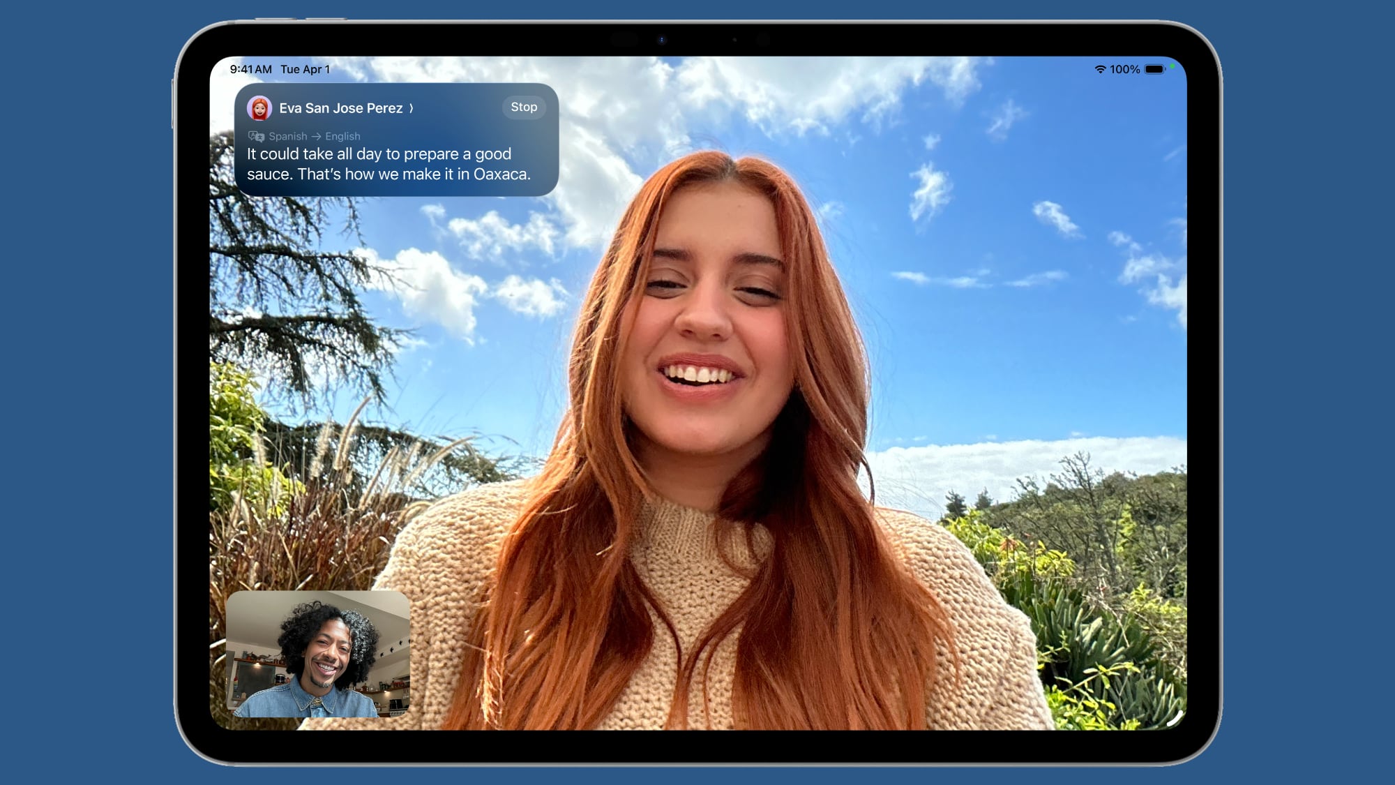 ipados 26 facetime live translation