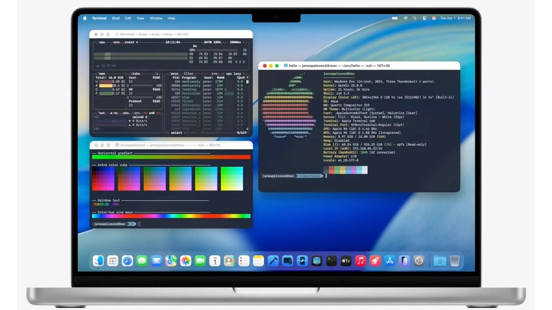 Apple’s Terminal App Gets Colorful Redesign in macOS Tahoe