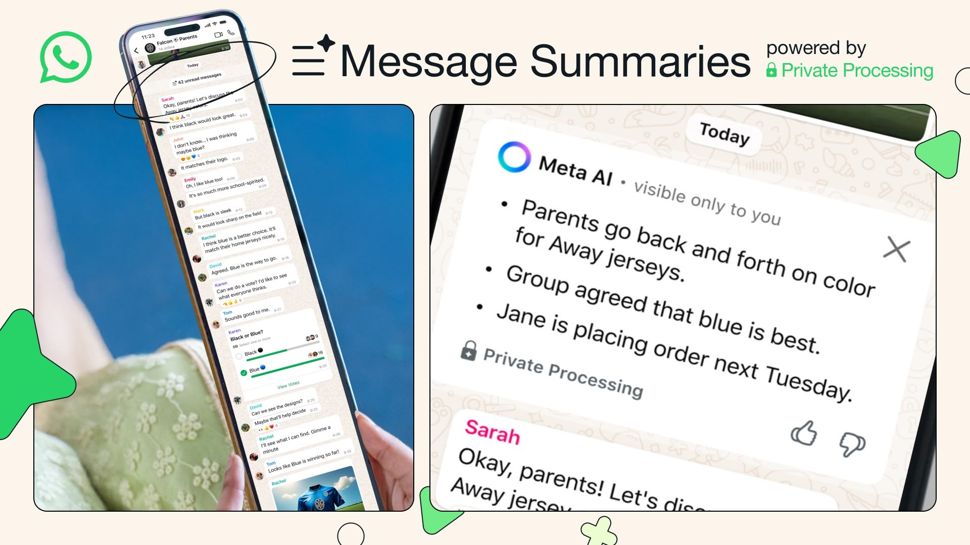 WhatsApp Now Summarizes Your Unread Messages Using AI