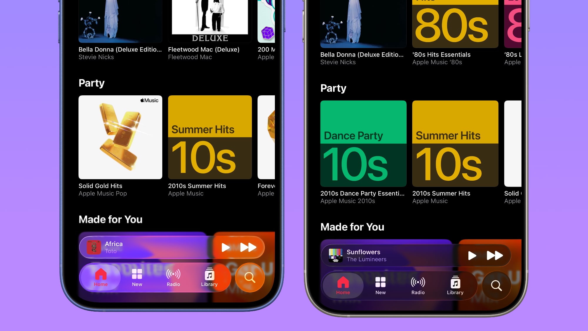 apple music dark mode ios 26 beta 3