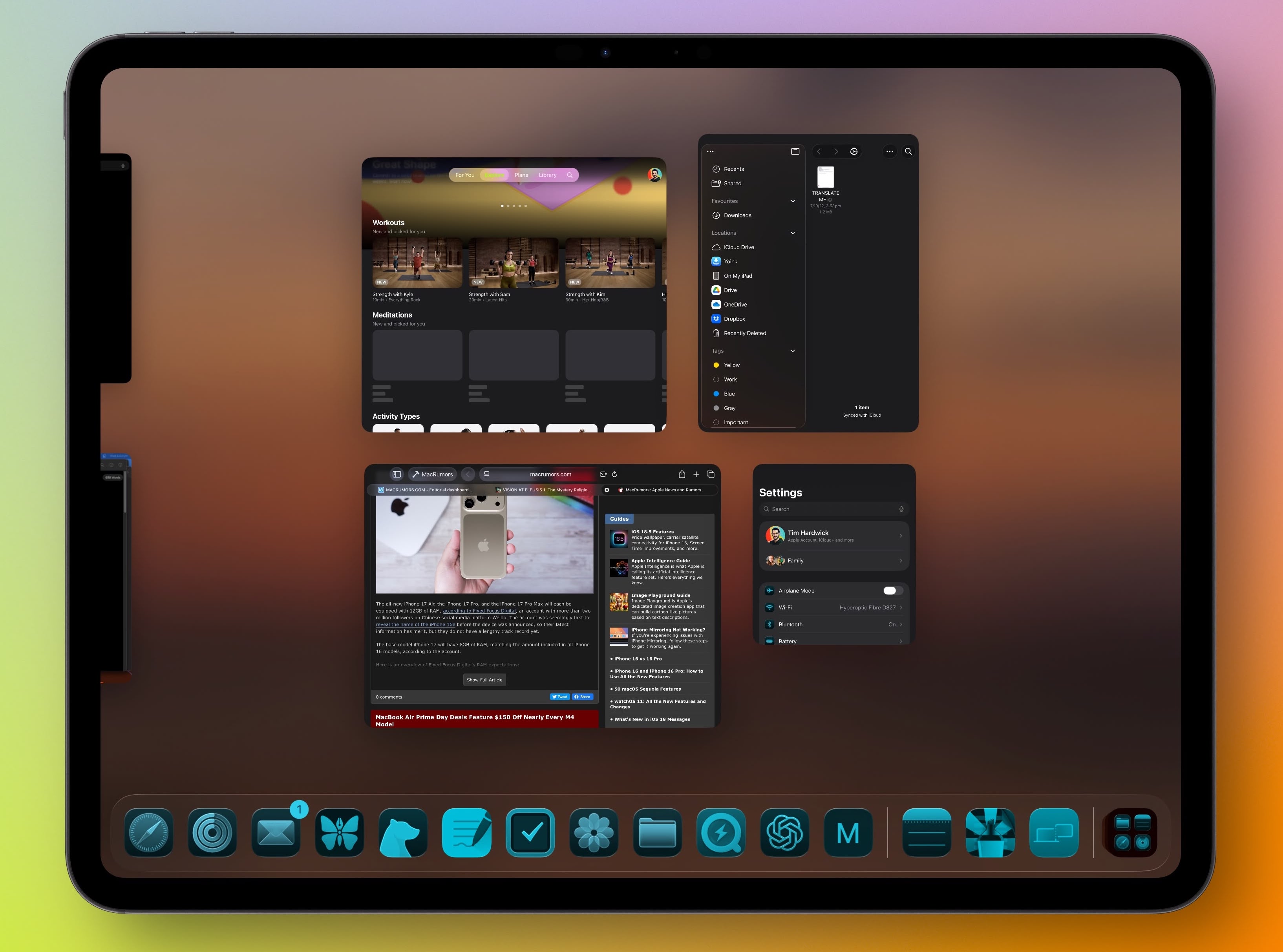 expose ipados