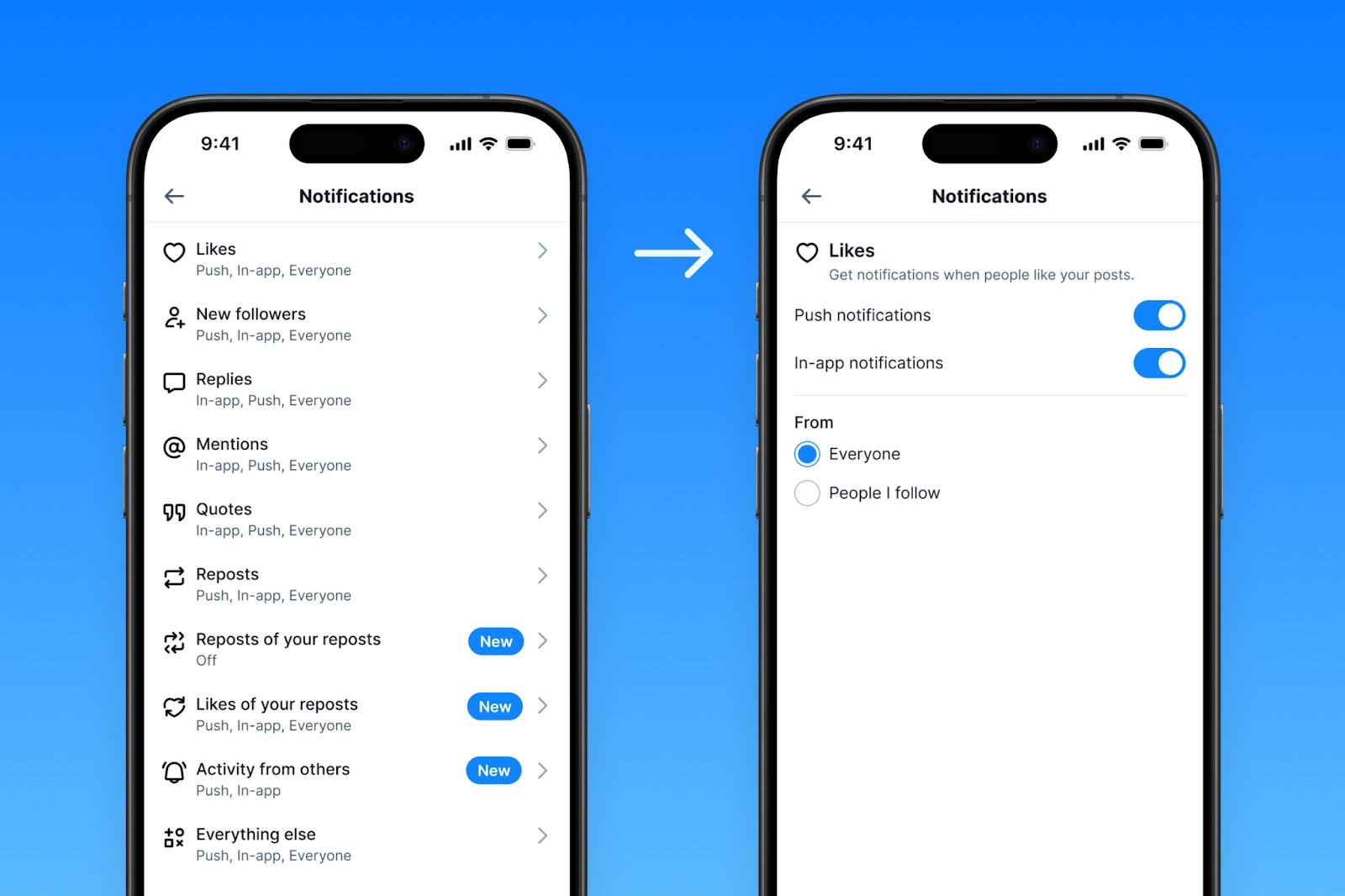notifs finetune