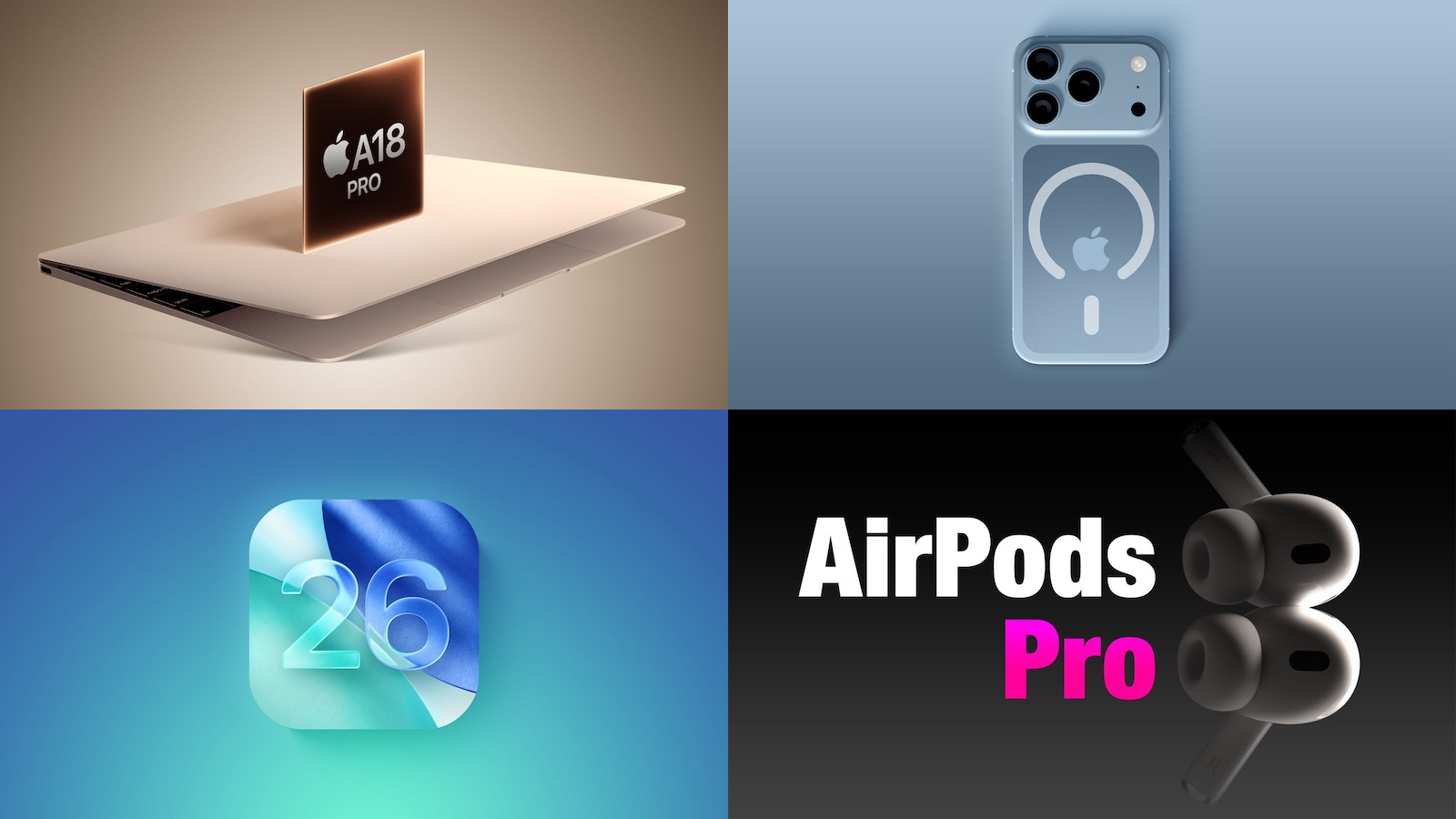Top Stories: MacBook With A18 Pro Chip, iPhone 17 Rumors, and More