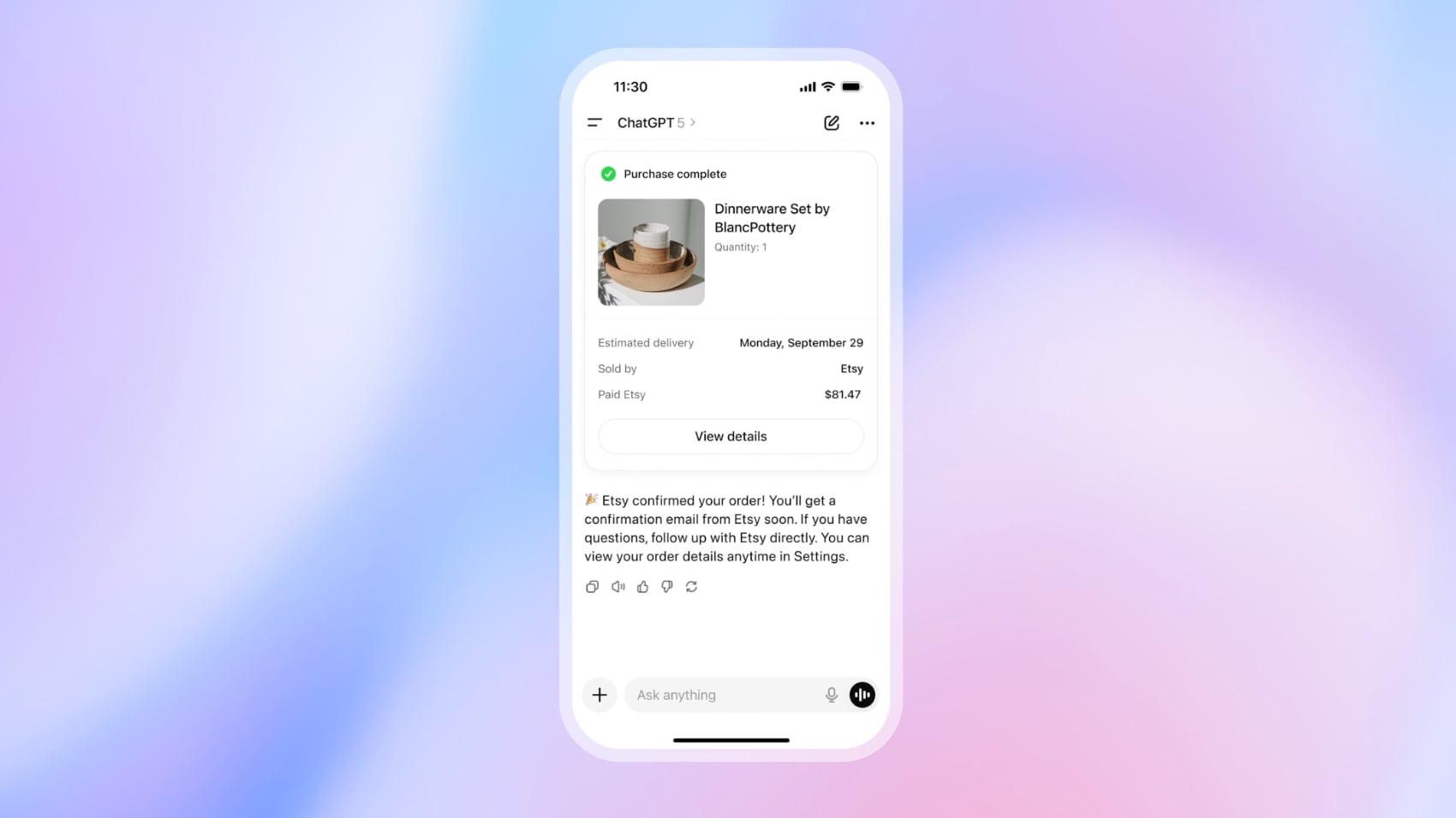 You Can Now Buy Stuff Directly in ChatGPT
