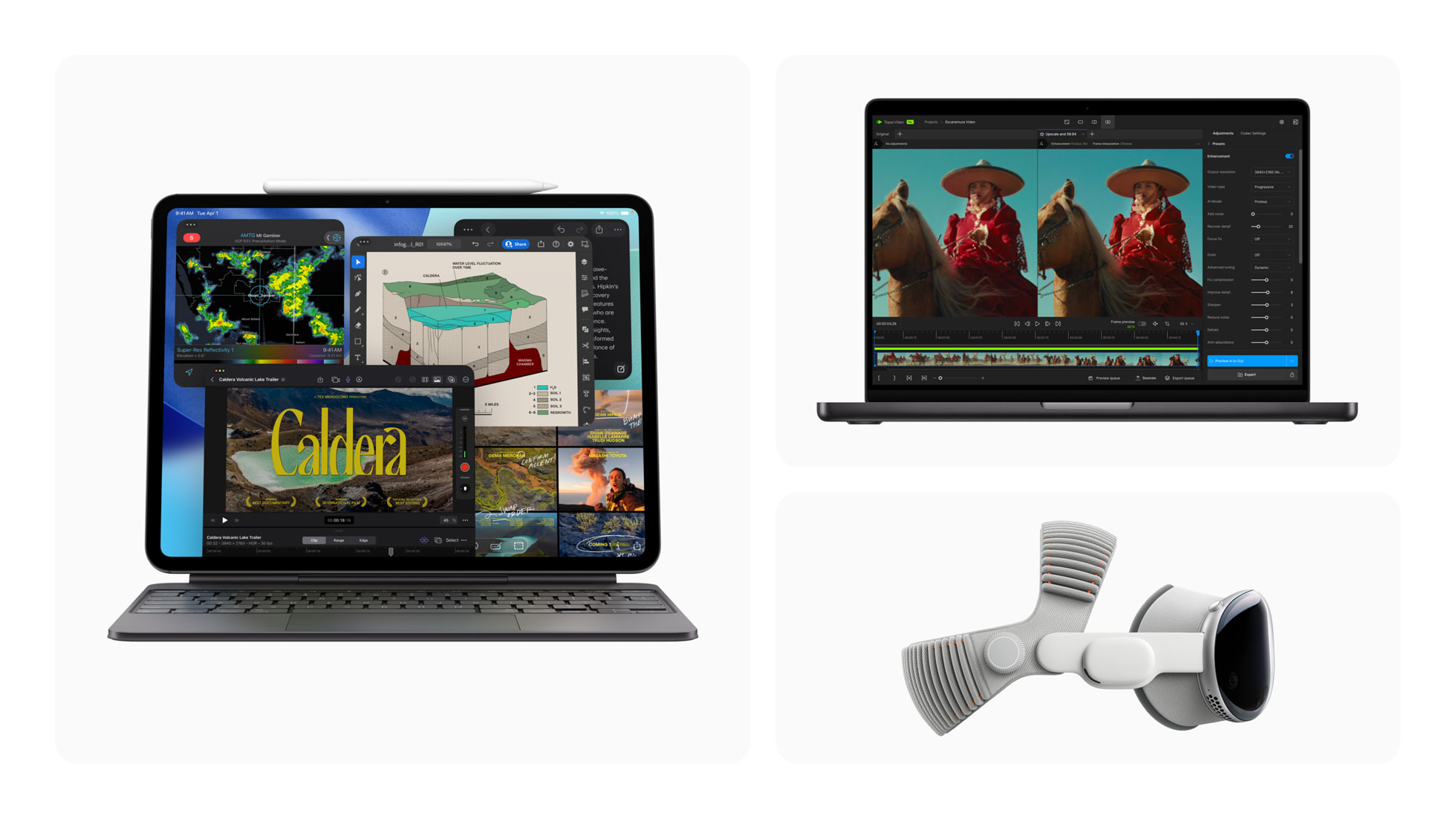 New 14-Inch MacBook Pro, iPad Pro, and Vision Pro Now Available at Apple Stores