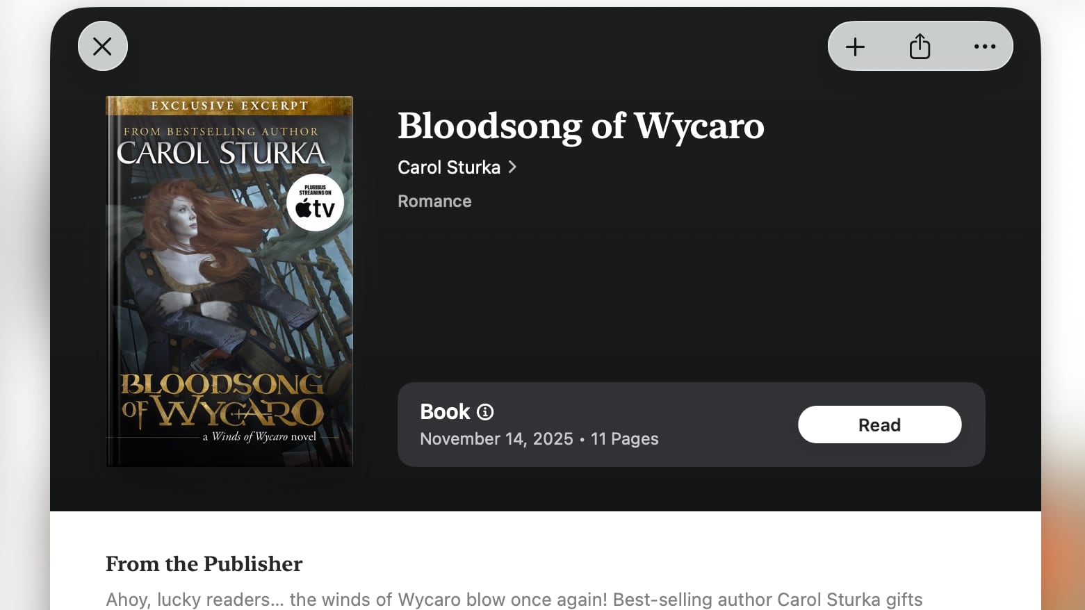 Pluribus Apple TV Series Gets Humorous 'Bloodsong of Wycaro' Book Tie-In