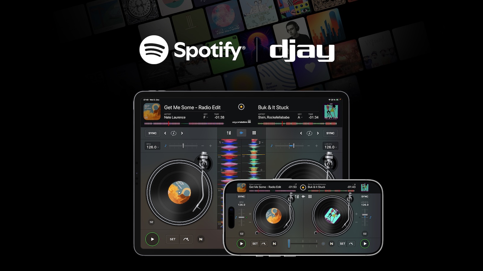 djay spotify ios ipados