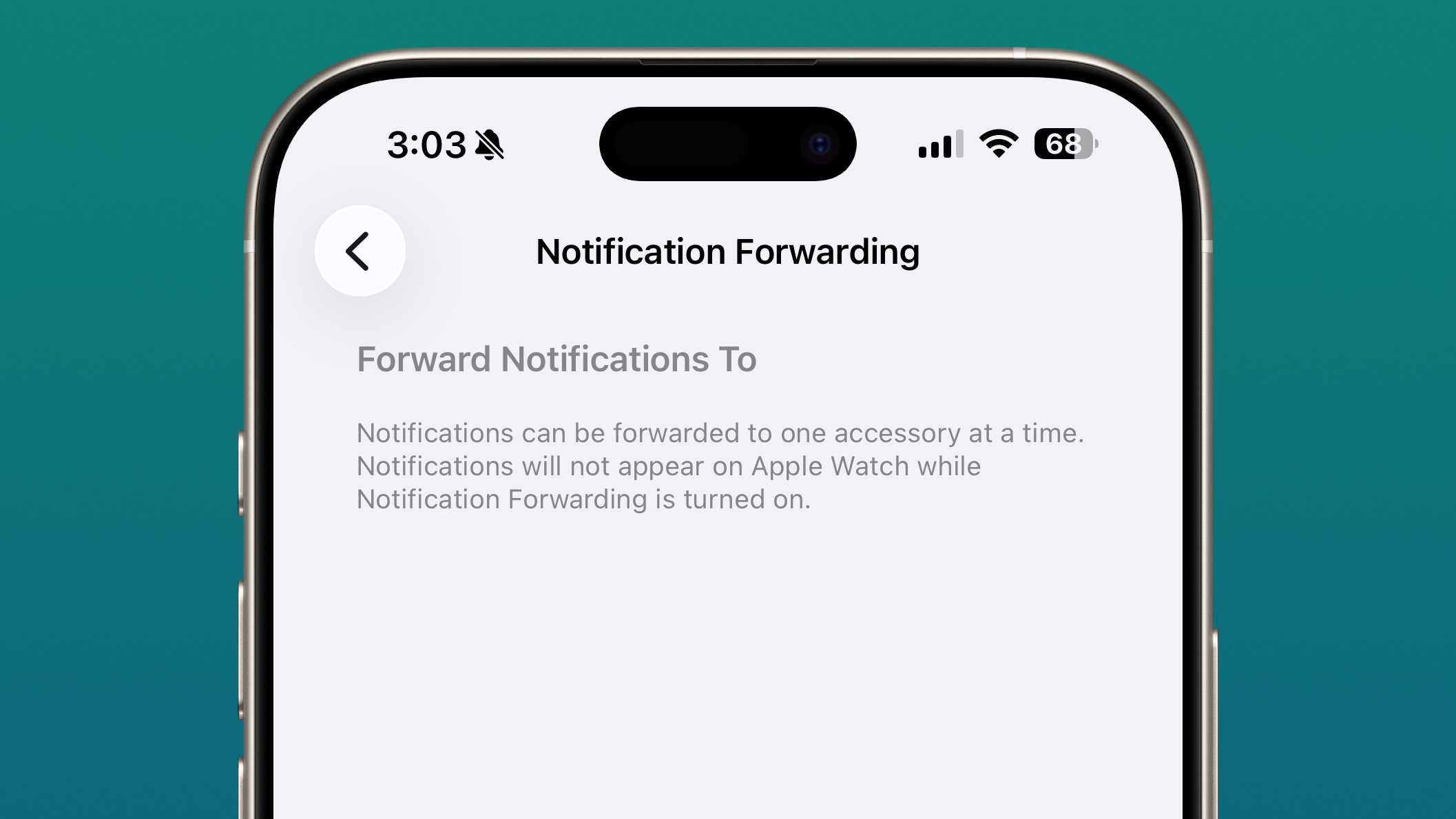 iOS 26.3 Adds Notification Forwarding Option for Third-Party Wearables