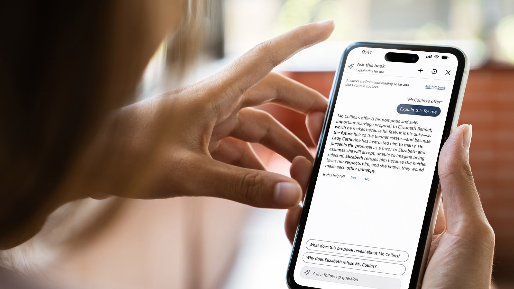 Kindle App Now Includes AI Assistant for Character and Plot Questions