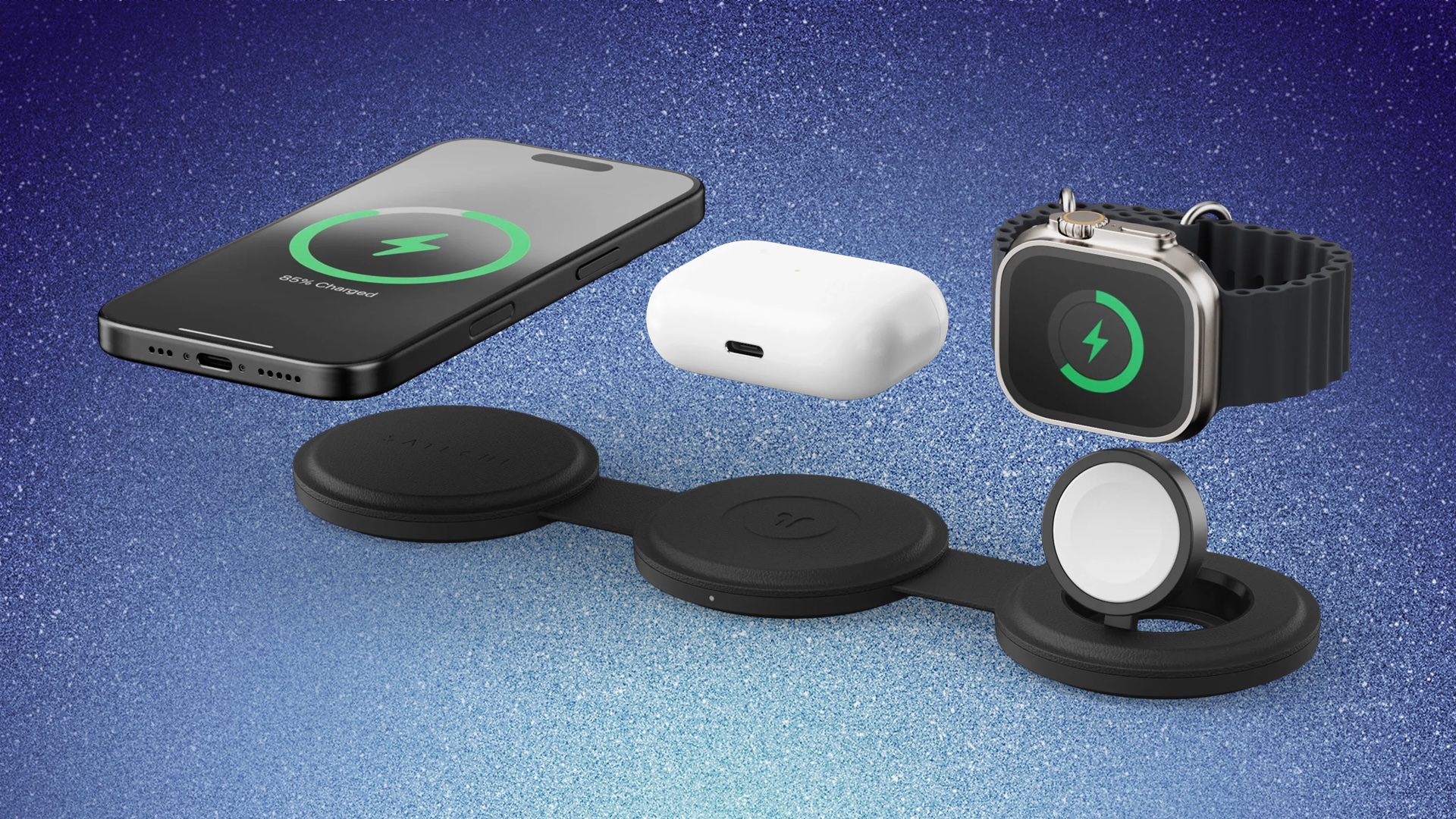 satechi glitter holiday