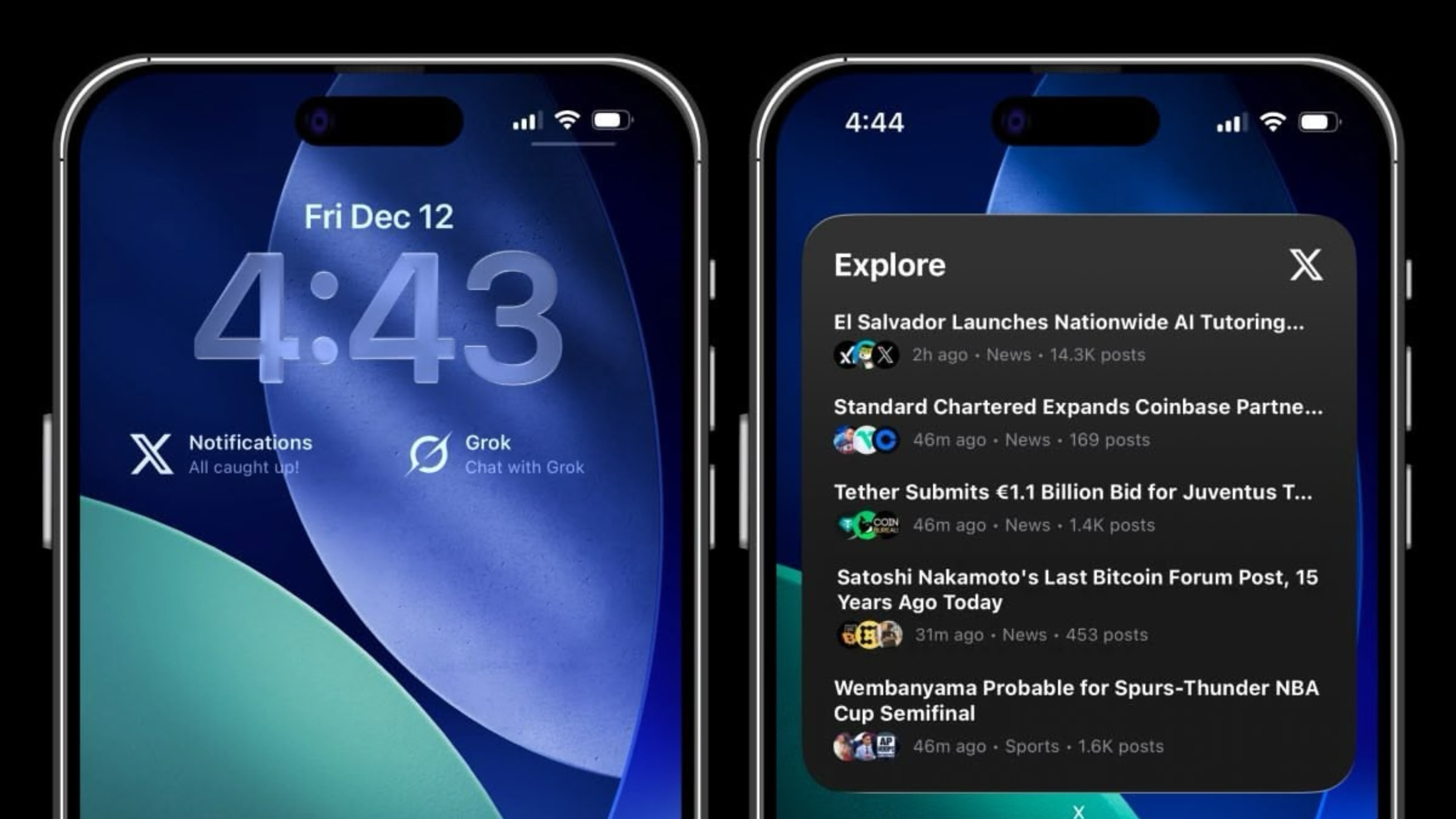 X App for iOS Now Includes Widgets for Lock Screen and Home Screen