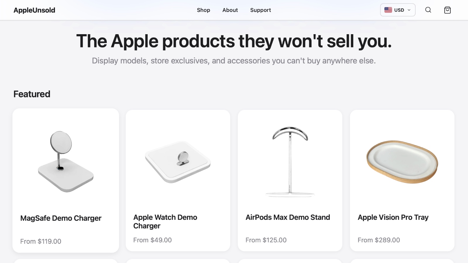 Retail Accessories Apple Won’t Sell You Now Available via New Site