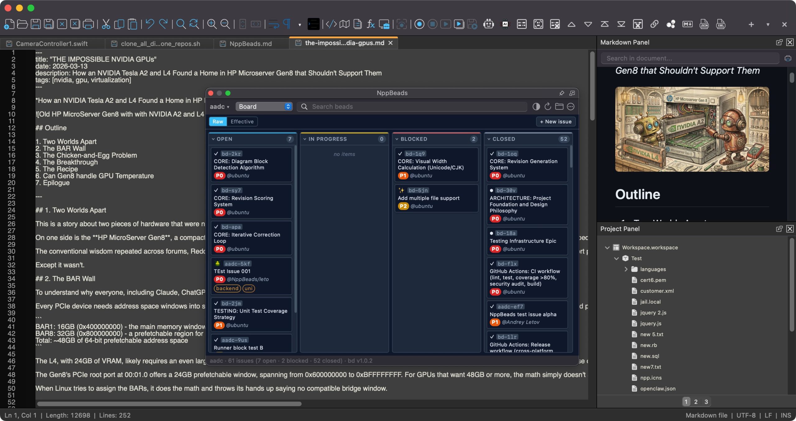 Notepad++ Code Editor Comes to Mac After 20-Year Wait