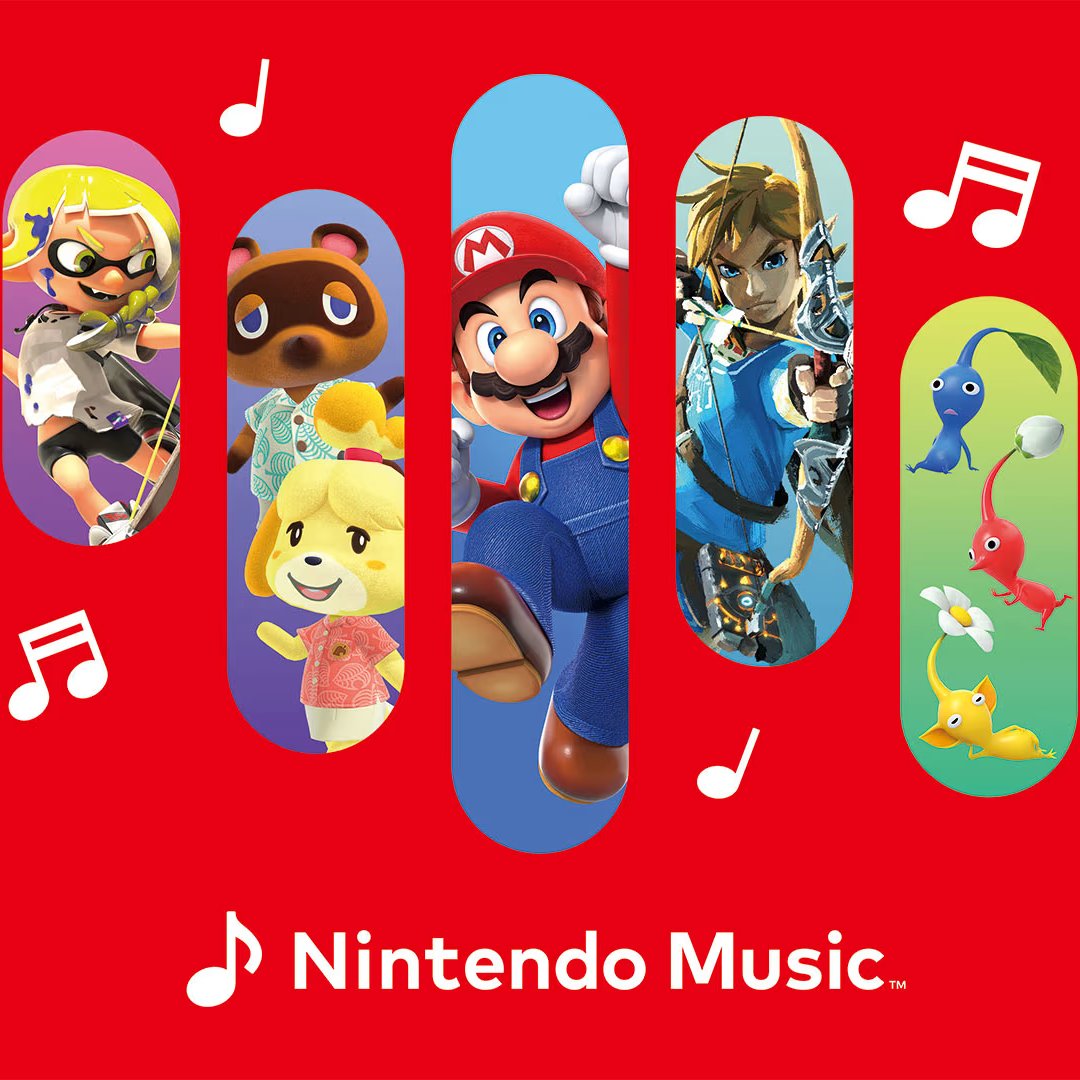 Nintendo Music Now Available on iPad and CarPlay