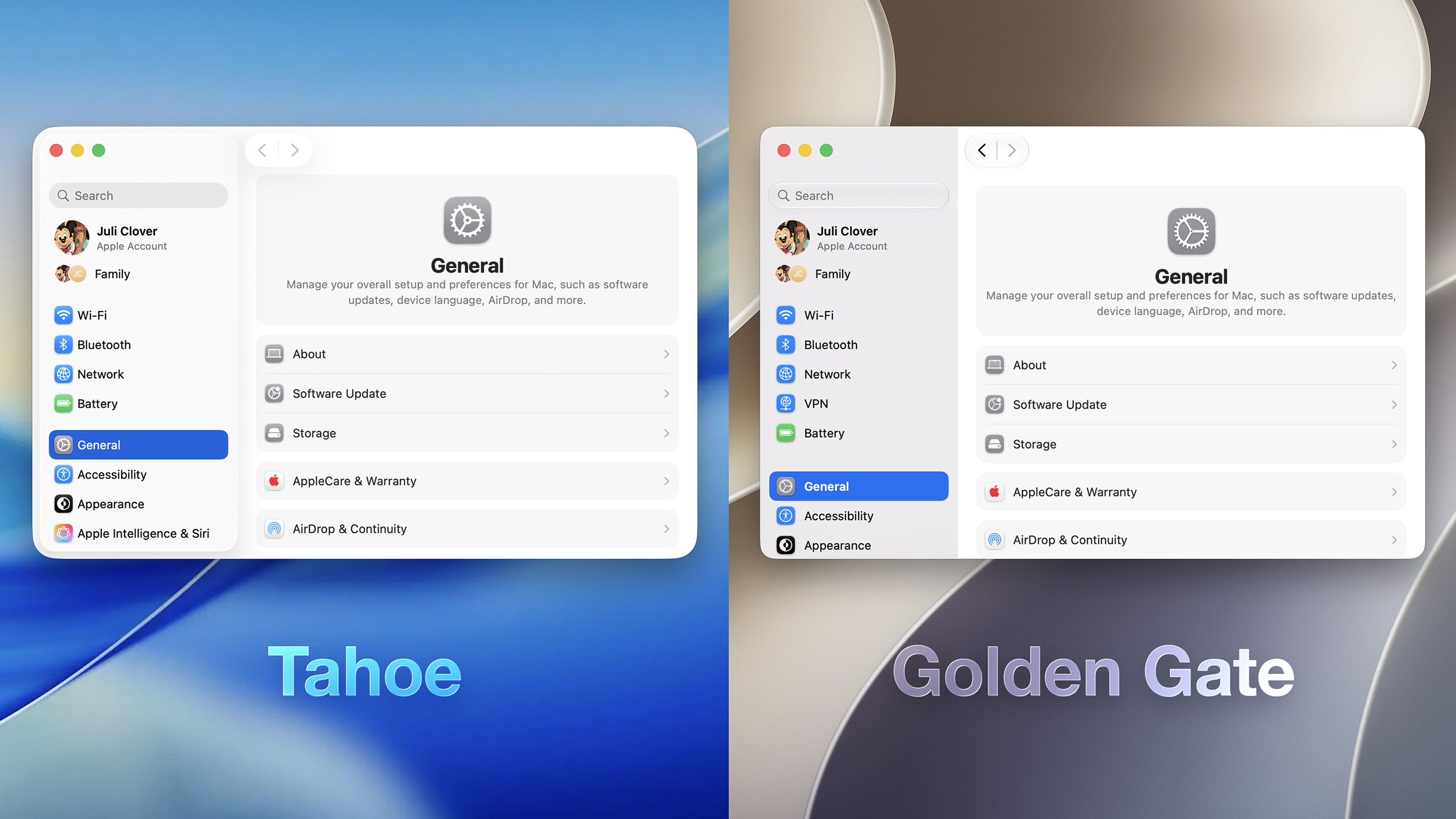 All the Liquid Glass Changes in macOS Golden Gate