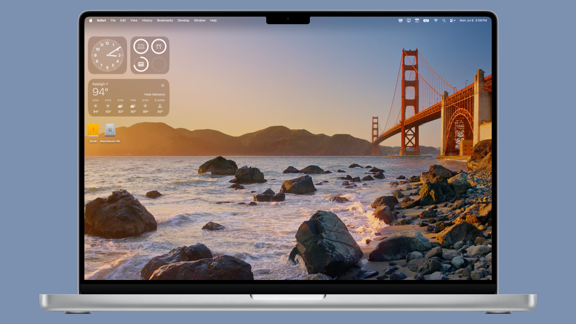 macOS Golden Gate Gets New Wallpaper