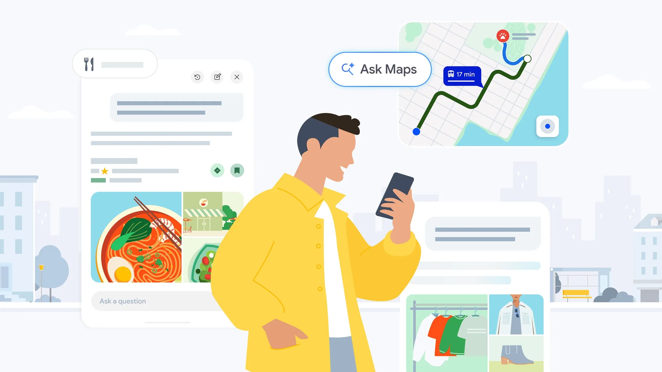 Google Maps Can Now Order Your Dinner and Track Your Train Delays