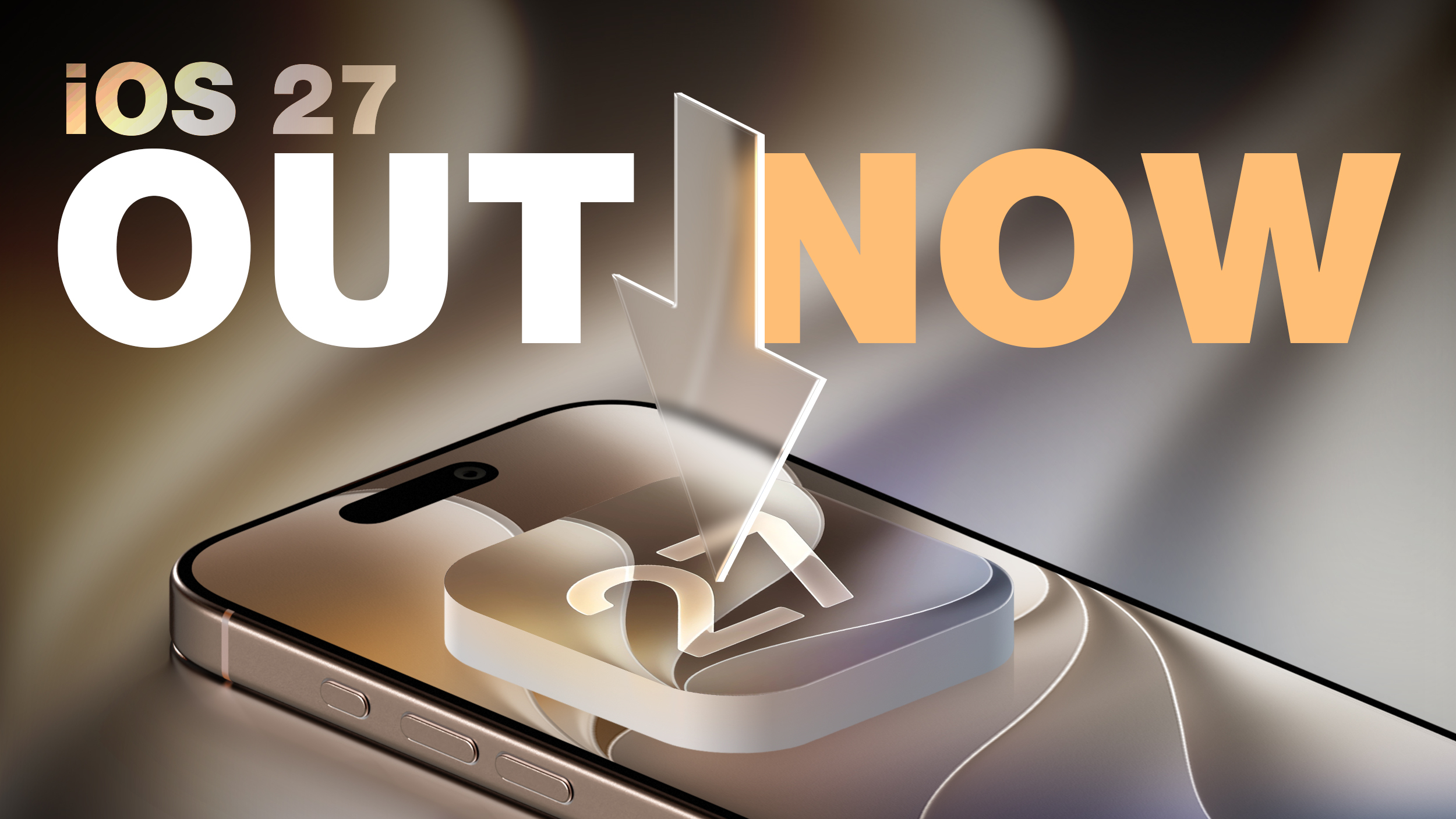 Apple Releases iOS 27 and iPadOS 27 With Siri AI and Liquid Glass Update