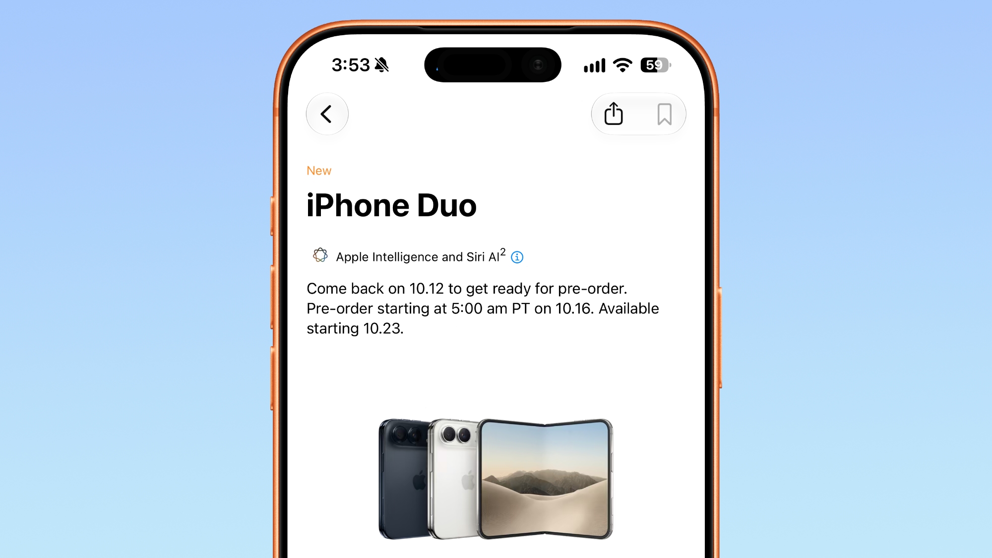 You Can ‘Get Ready’ for iPhone Duo Pre-Orders on October 12