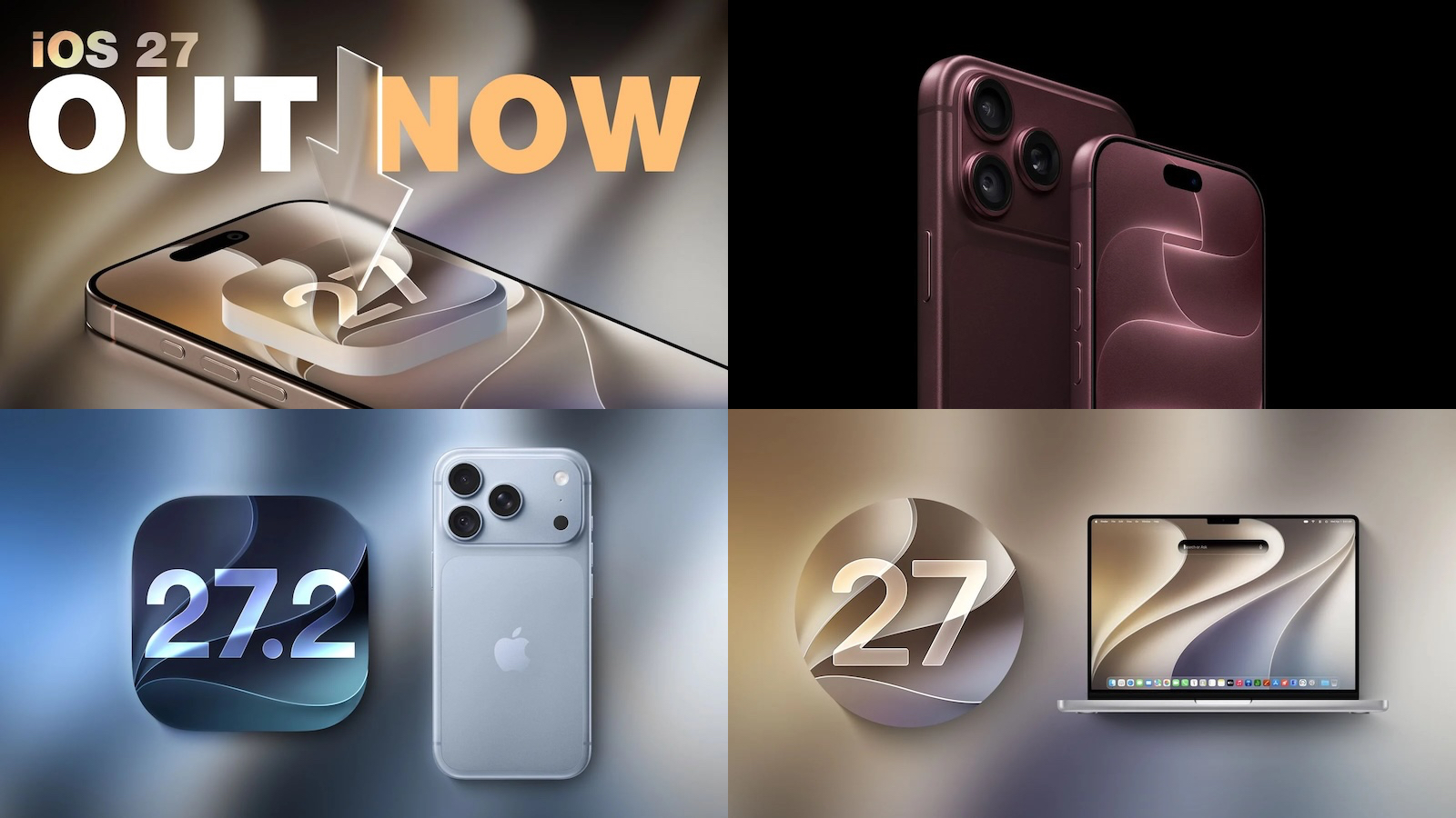 Top Stories: iOS 27 and macOS Golden Gate Out Now, Siri AI Waitlist, and More