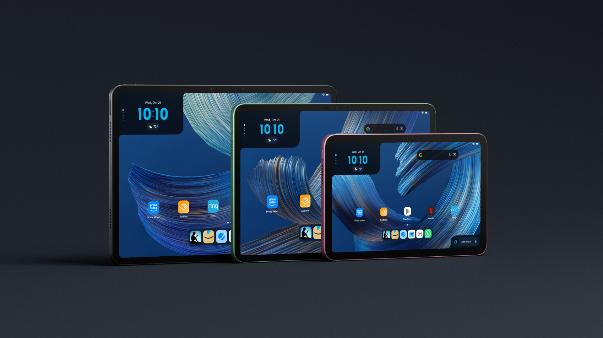 Amazon Unveils New iPad Rivals With Alexa+ and Google Play